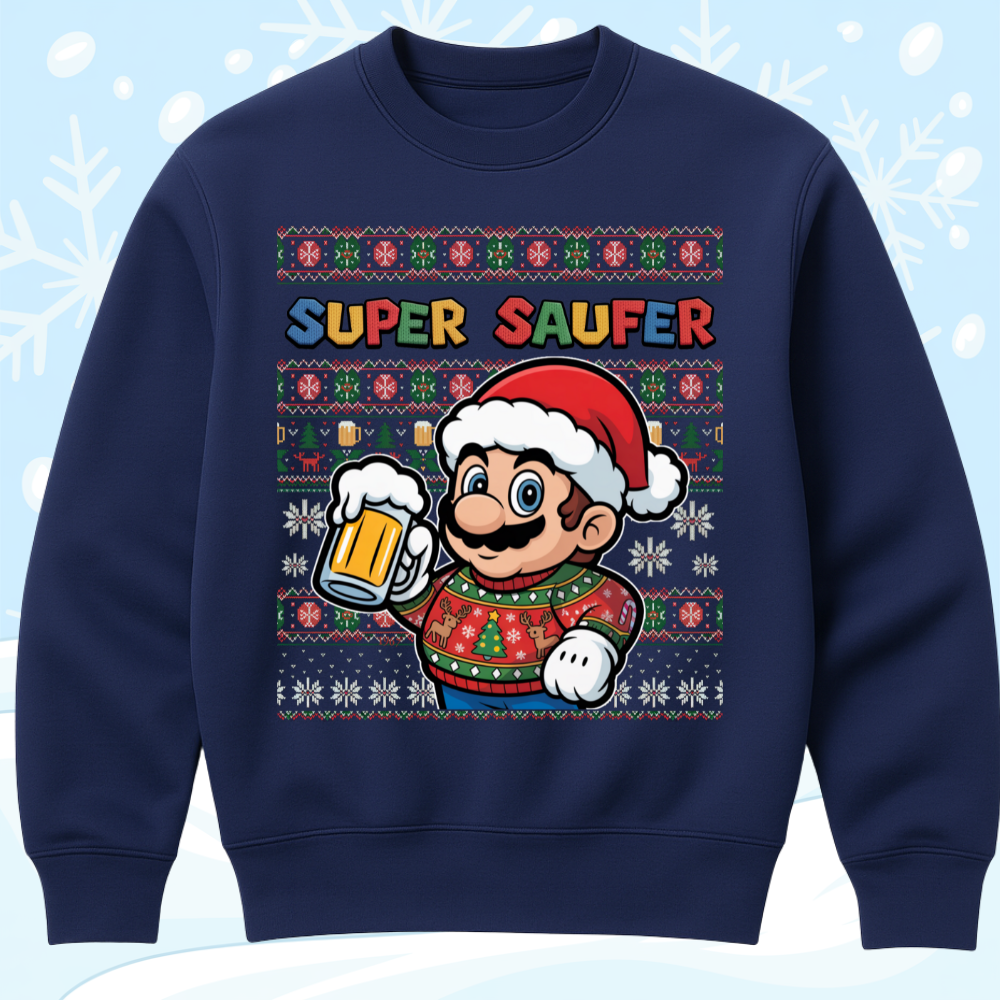 SUPER SAUFER - Premium Sweater