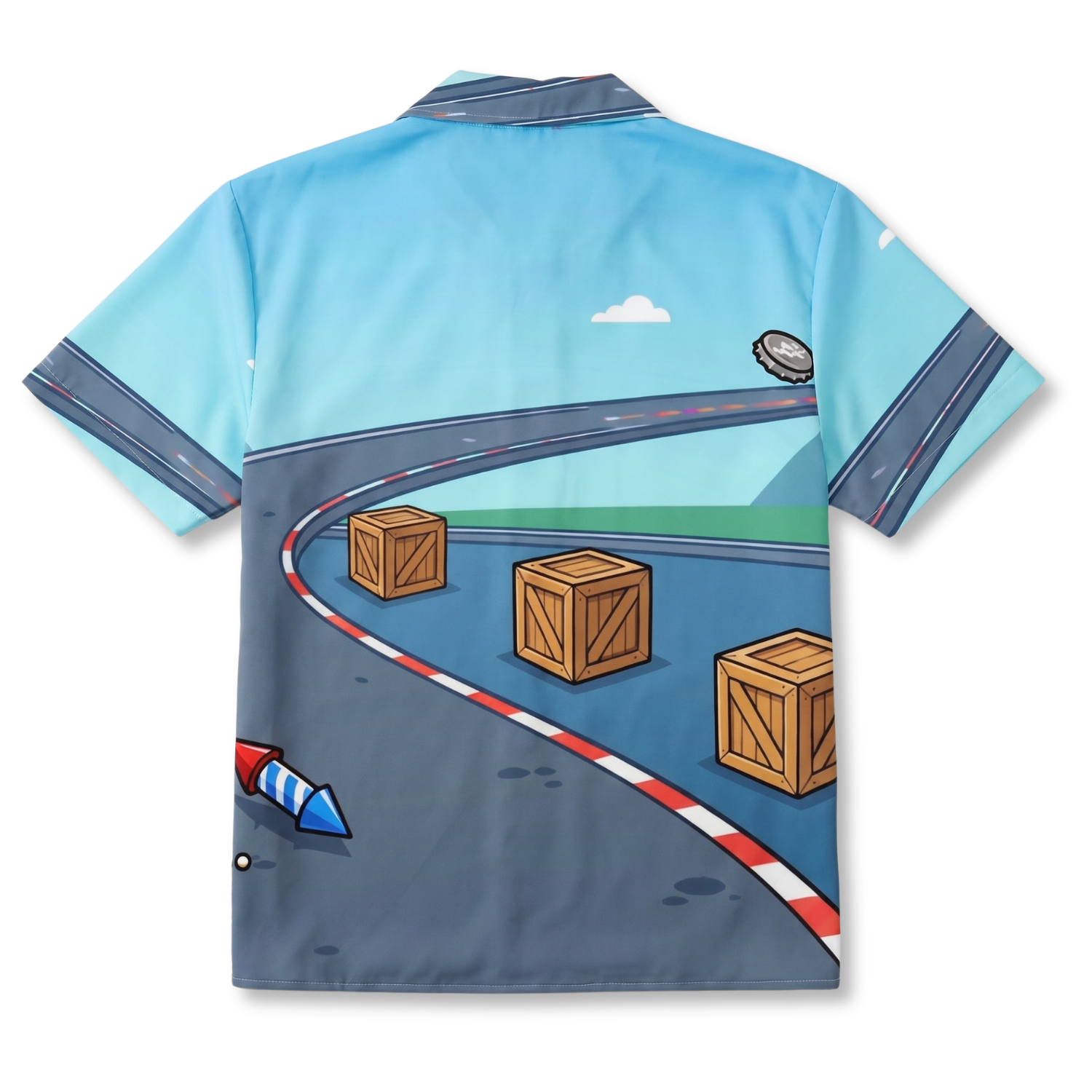 VOLL BLAU - Hawaiihemd