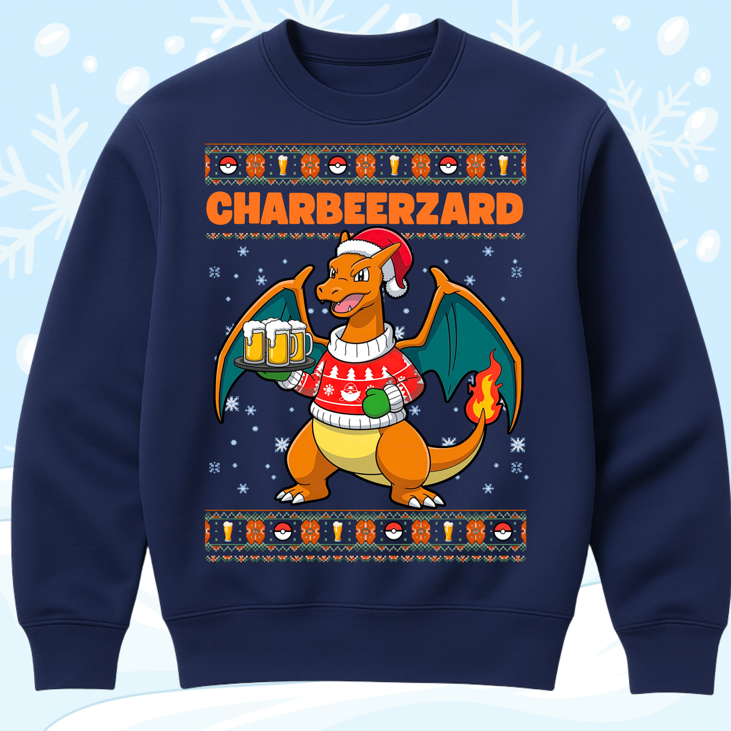 CHARBEERZARD - Premium Sweater