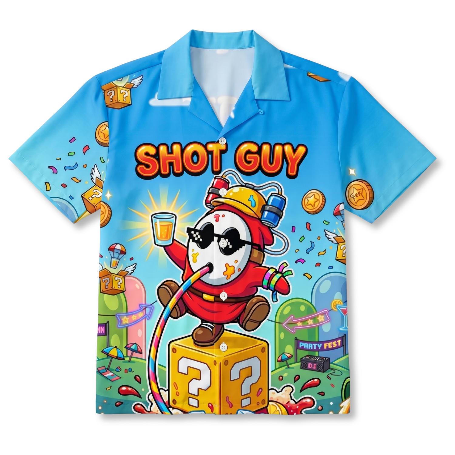 SHOT GUY - Hawaiihemd