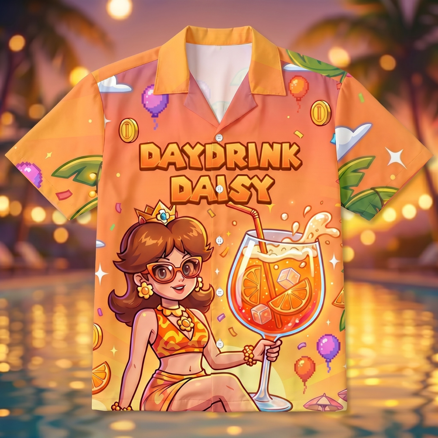 DAYDRINK DAISY - Hawaiihemd