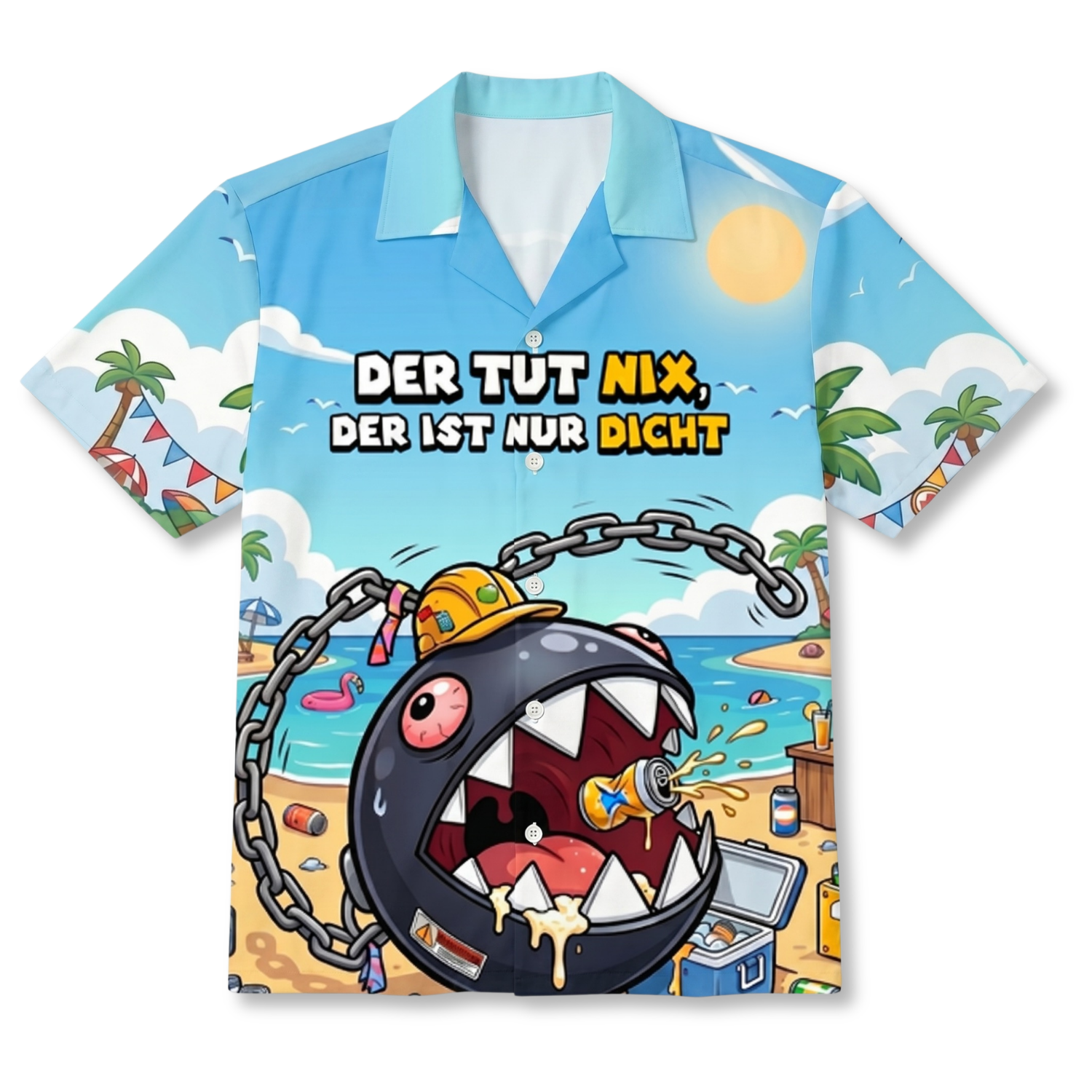 DER IST NUR DICHT - Hawaiihemd