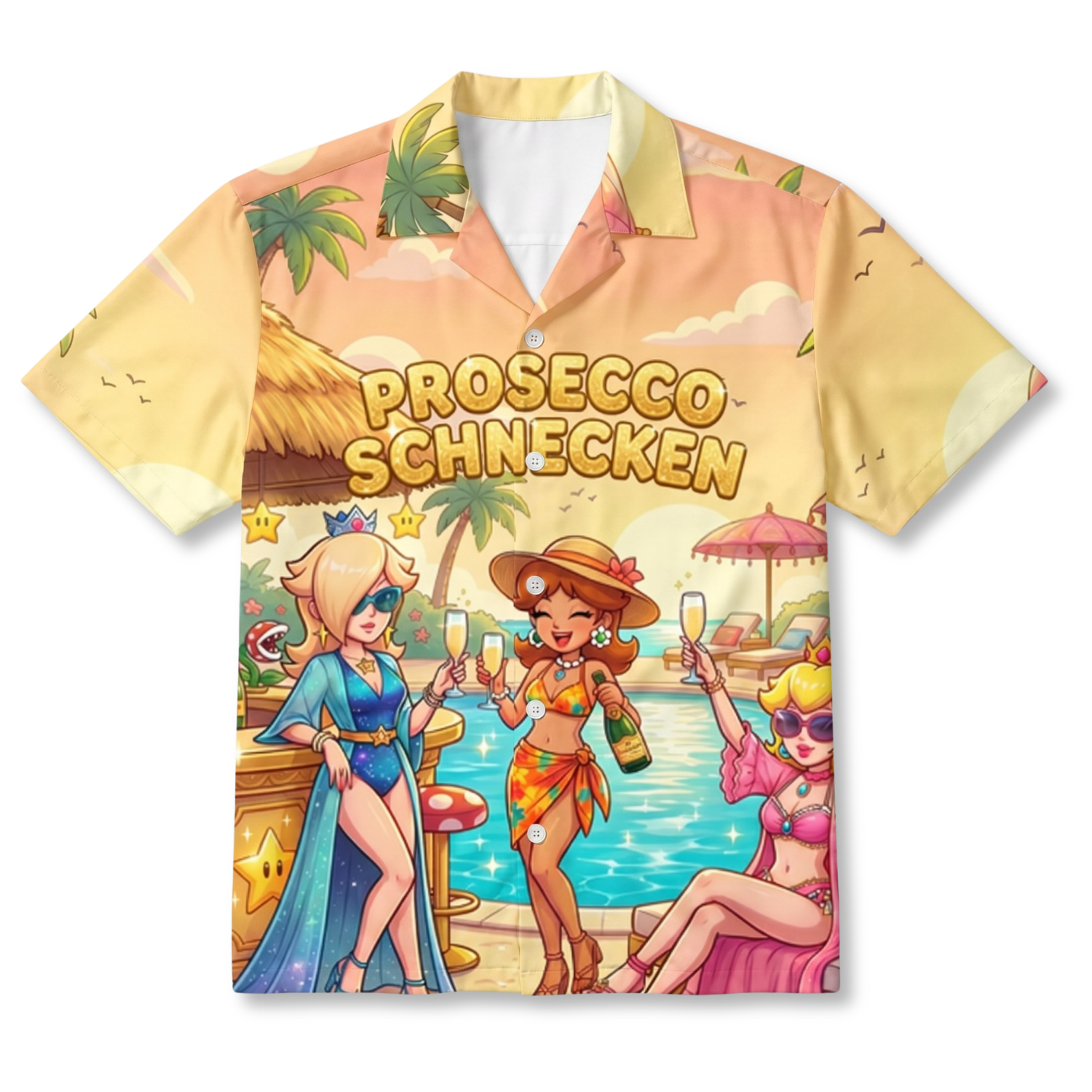 PROSECCO SCHNECKEN - Hawaiihemd
