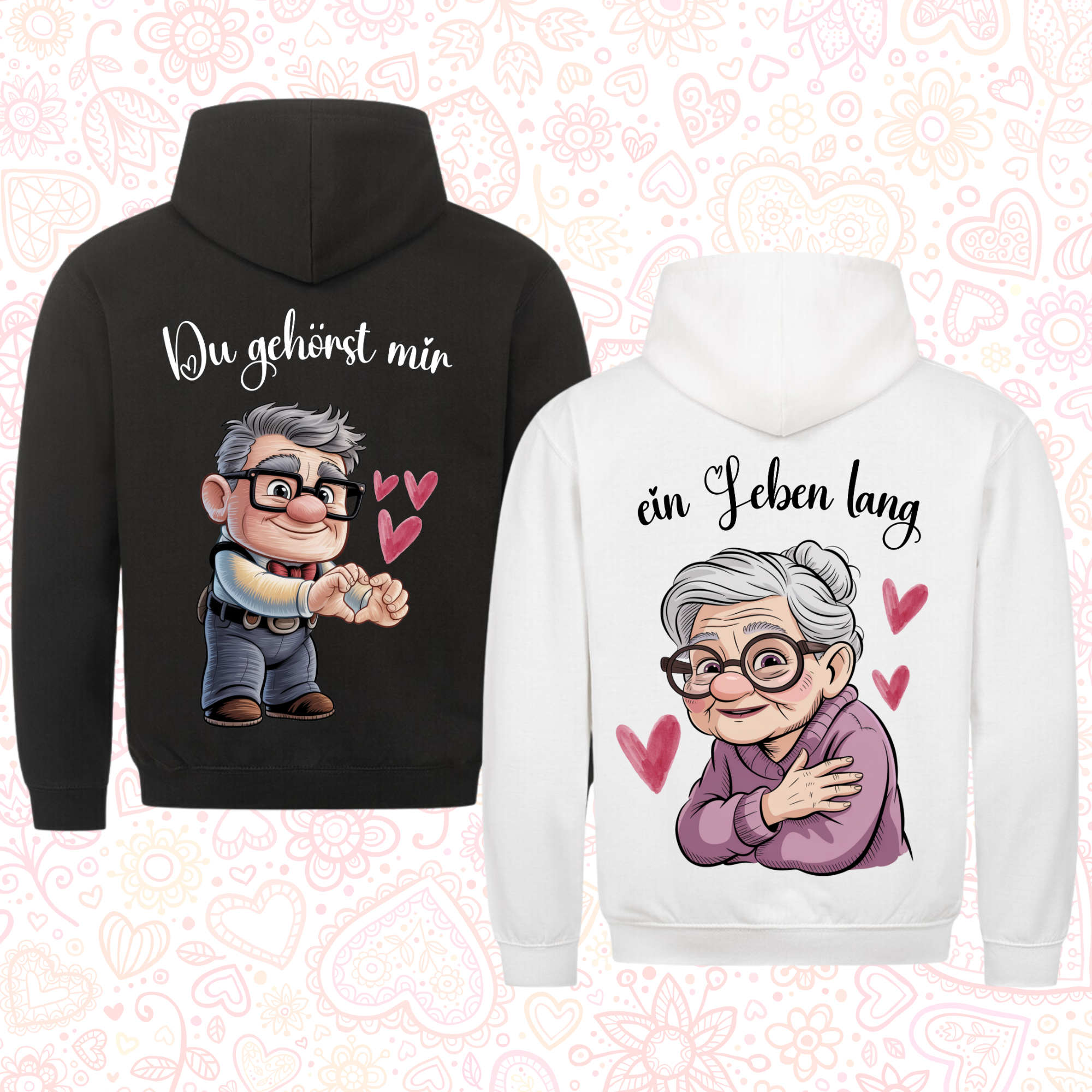 Du gehörst mir - Premium Hoodie Bundle für Paare