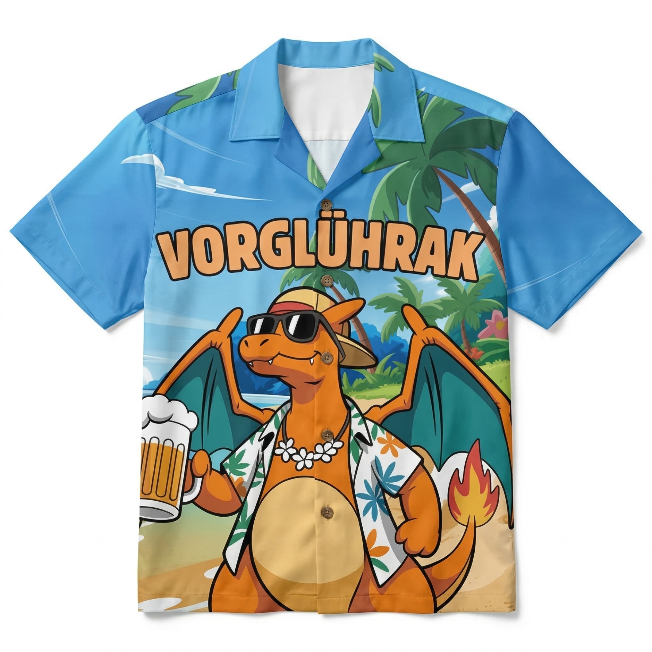 VORGLÜHRAK - Hawaiihemd
