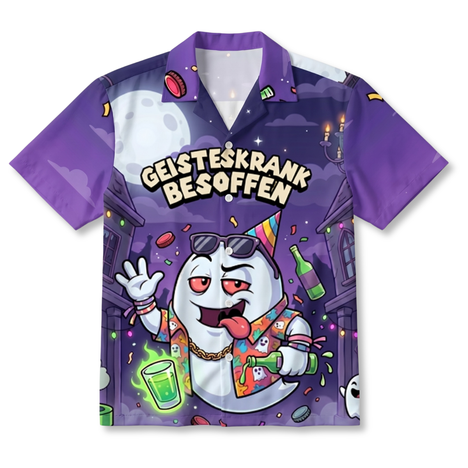 GEISTESKRANK - Hawaiihemd