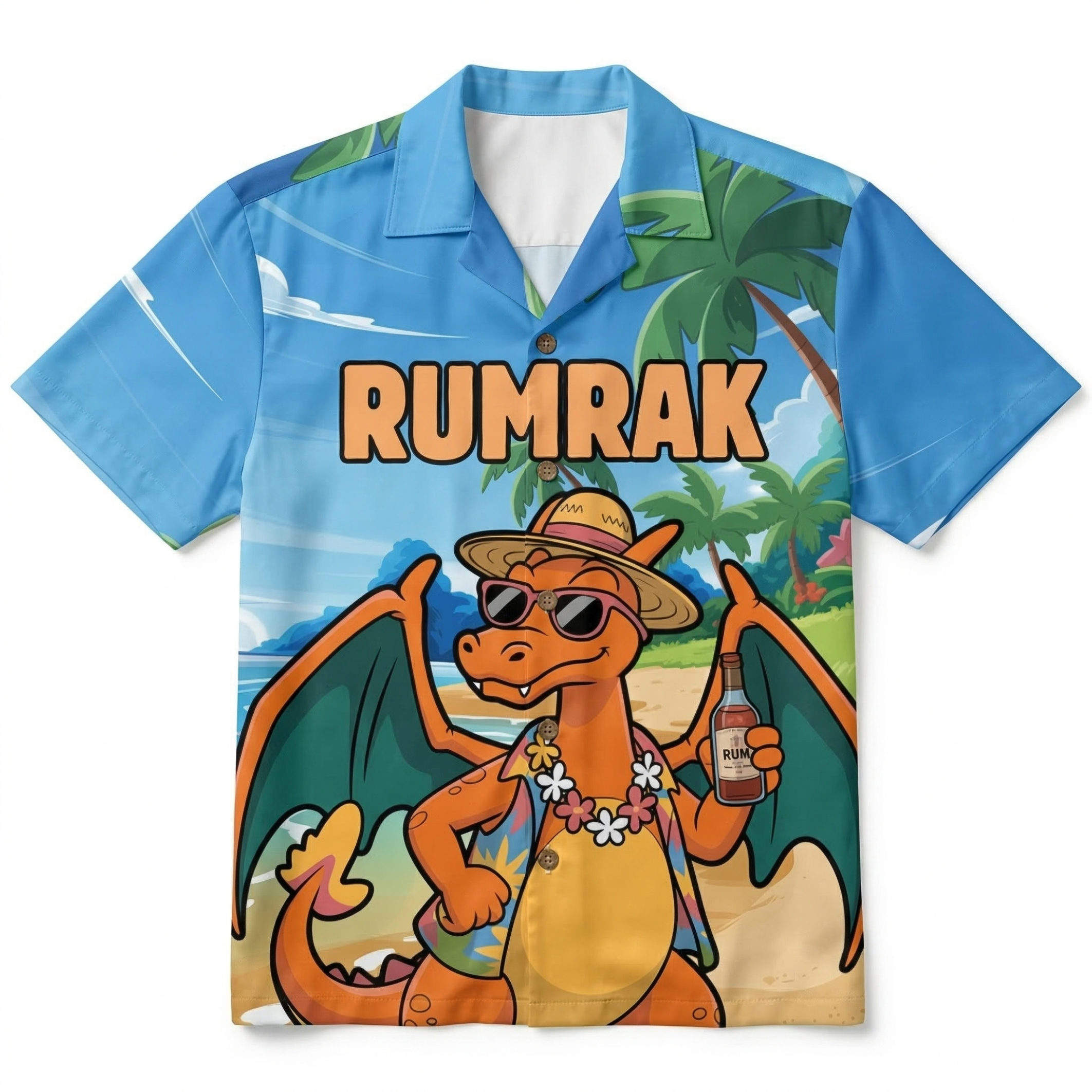 RUMRAK - Hawaiihemd