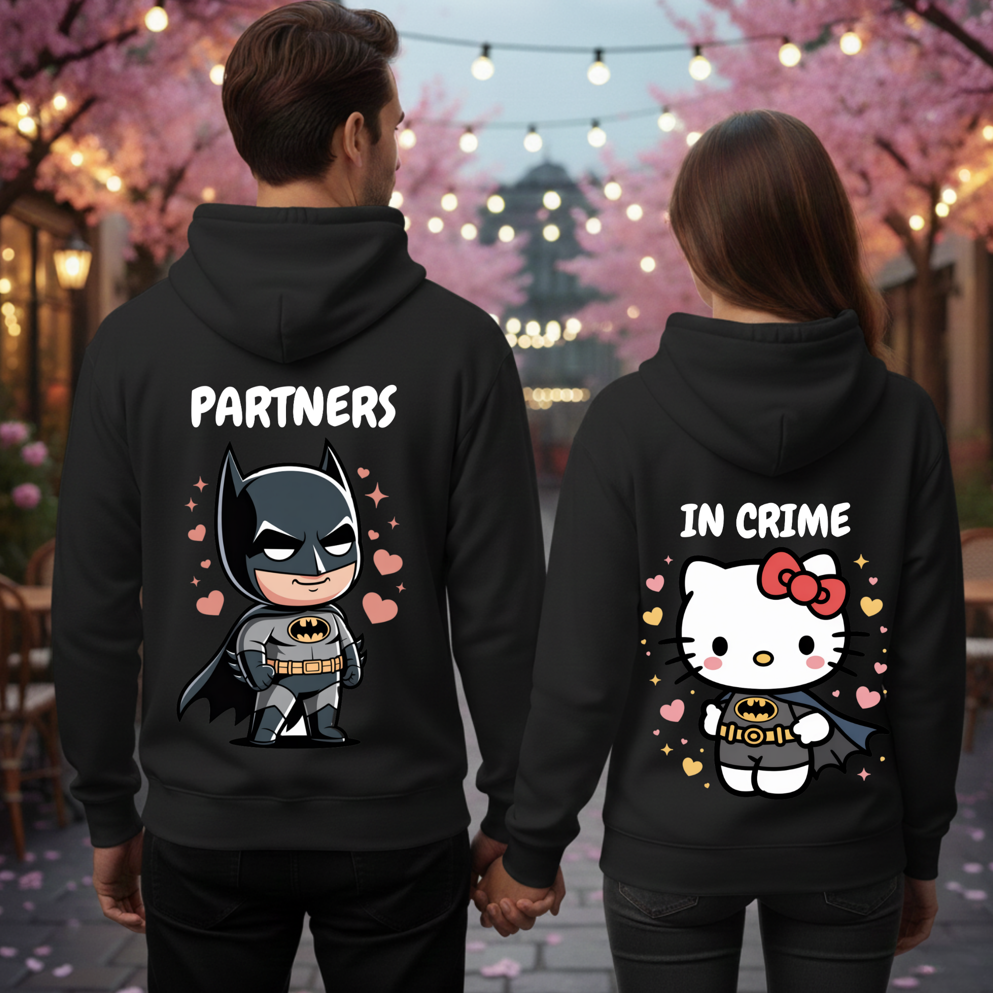 Partners in Crime - Premium Hoodie Bundle für Paare