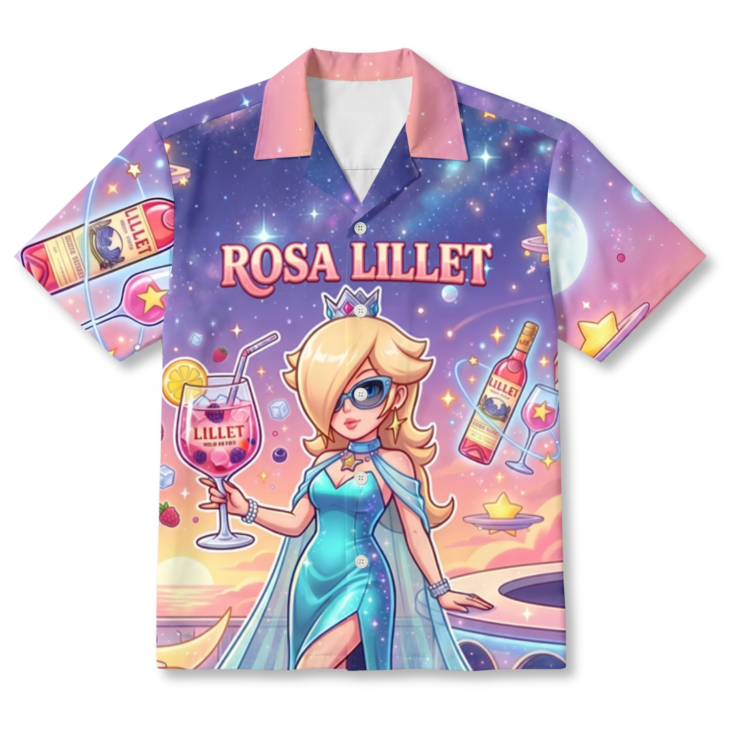 ROSA LILLET - Hawaiihemd