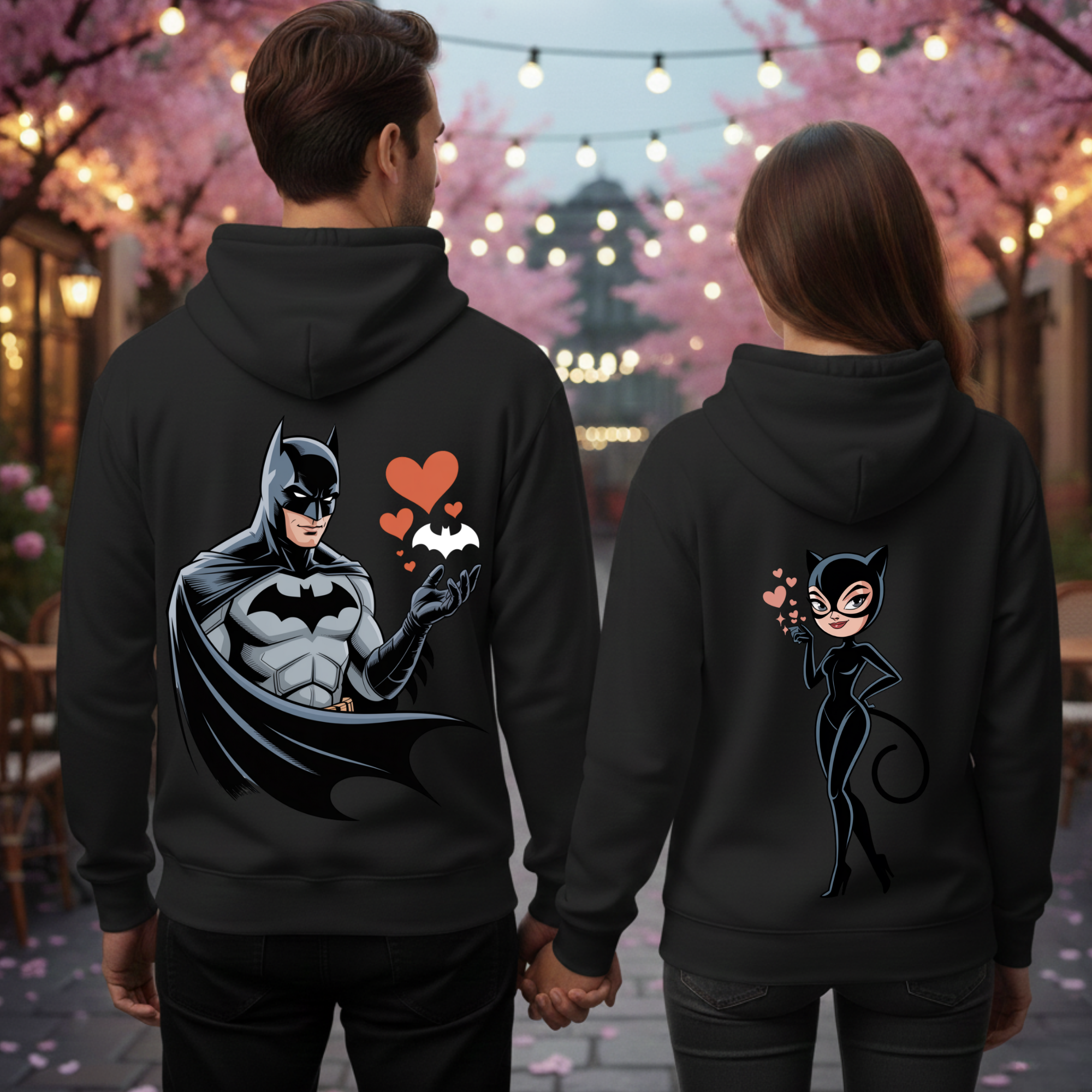 Dream Team - Premium Hoodie Bundle für Paare