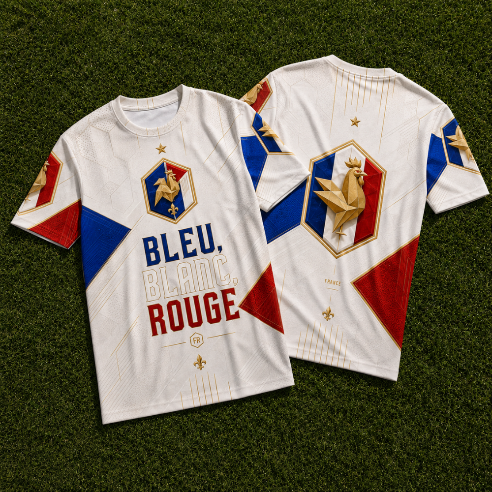 BLEU, BLANC, ROUGE - maillot