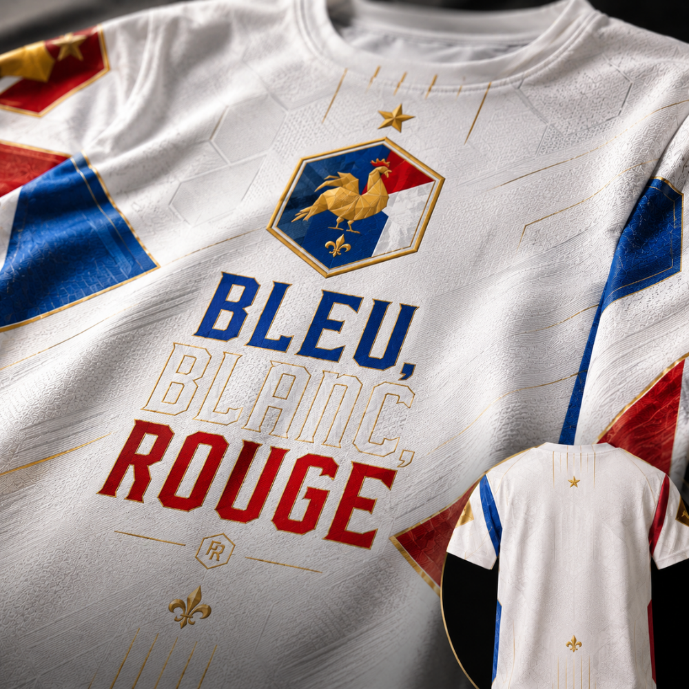 BLEU, BLANC, ROUGE - maillot