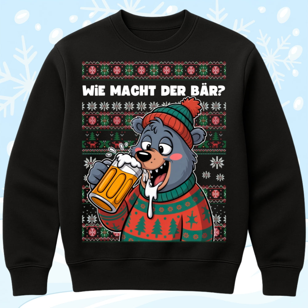 WIE MACHT DER BÄR? - Premium Sweater