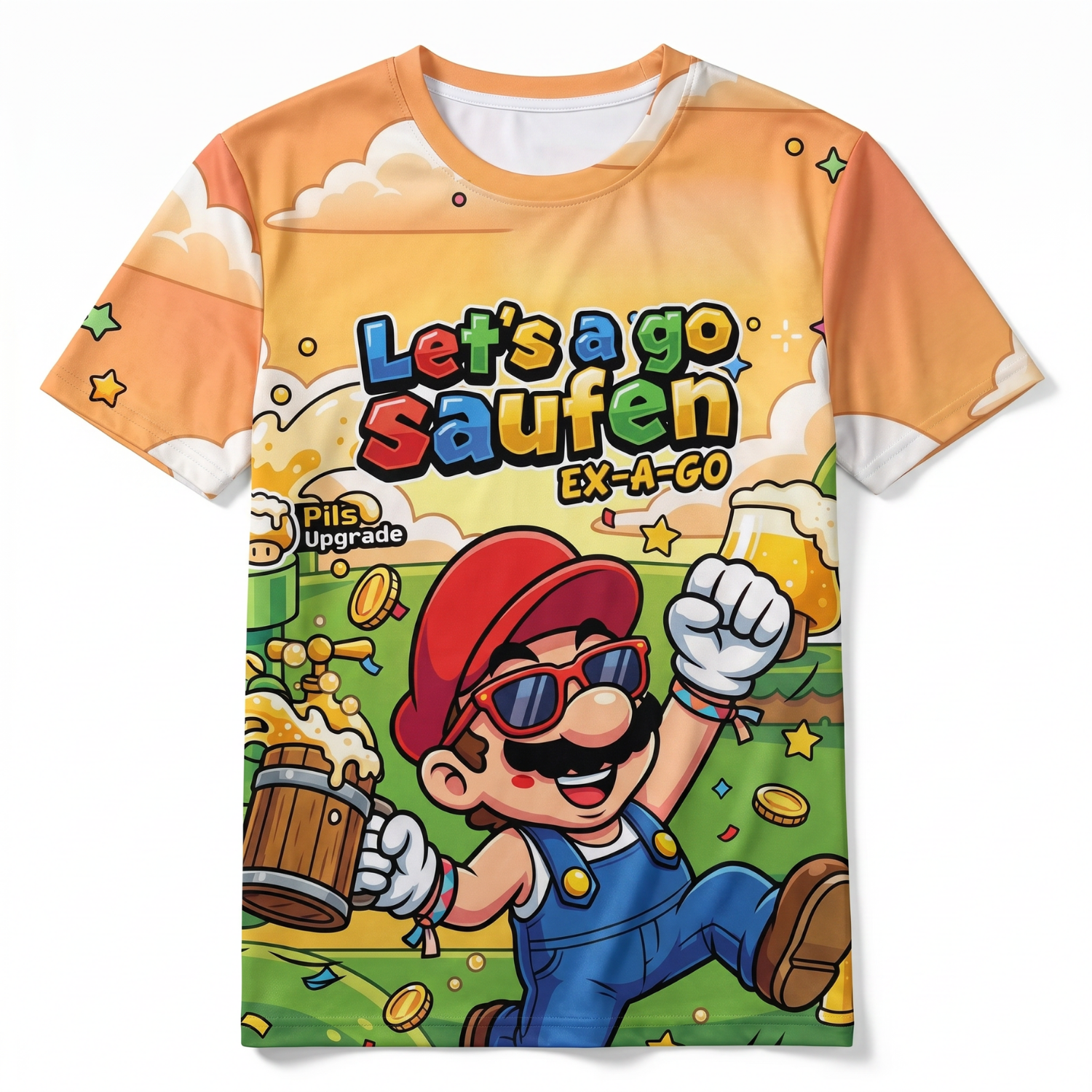 LET'S A GO SAUFEN - Premium Shirt