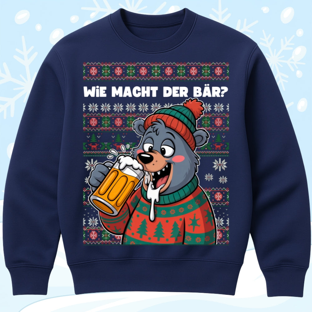 WIE MACHT DER BÄR? - Premium Sweater