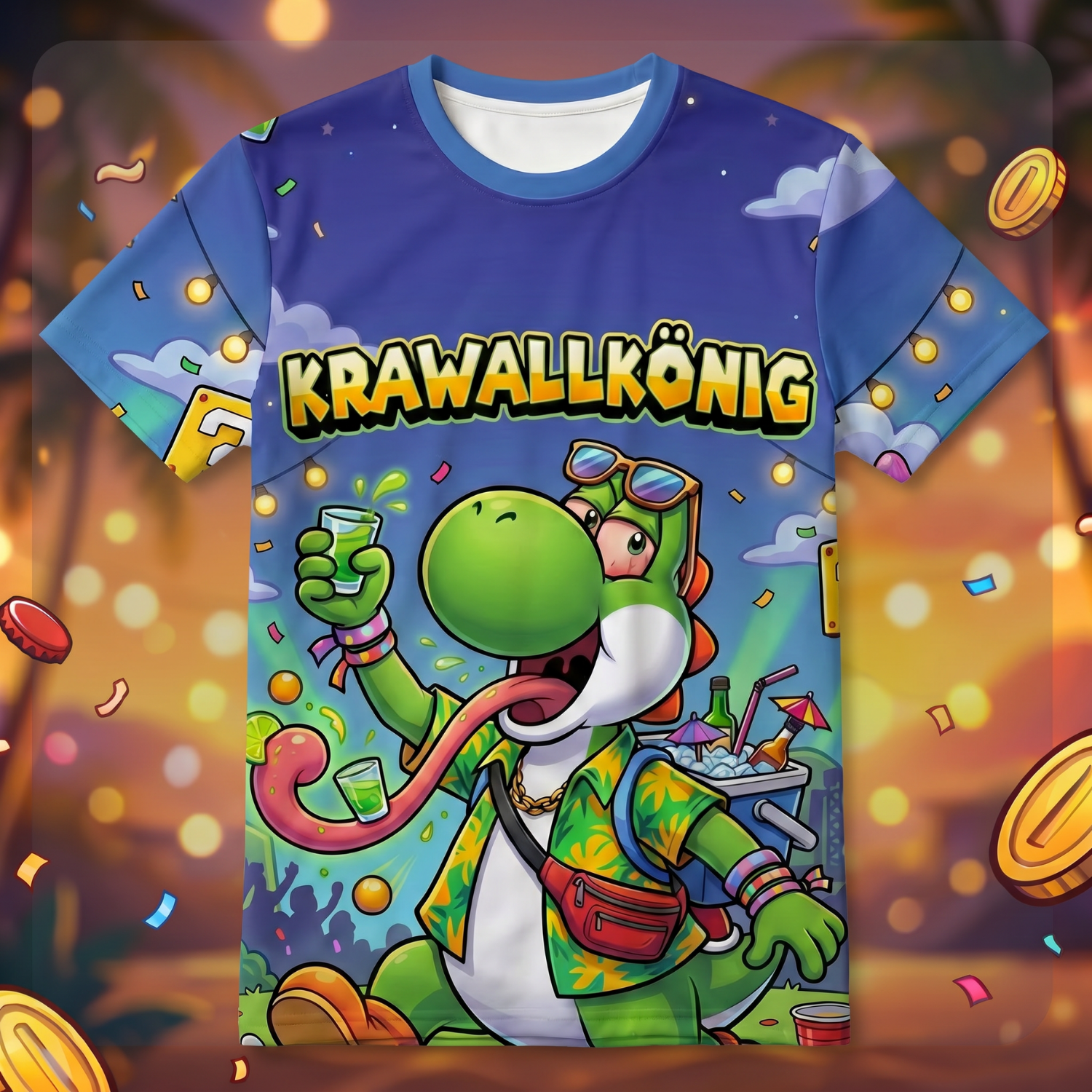 KRAWALLKÖNIG - Premium Shirt