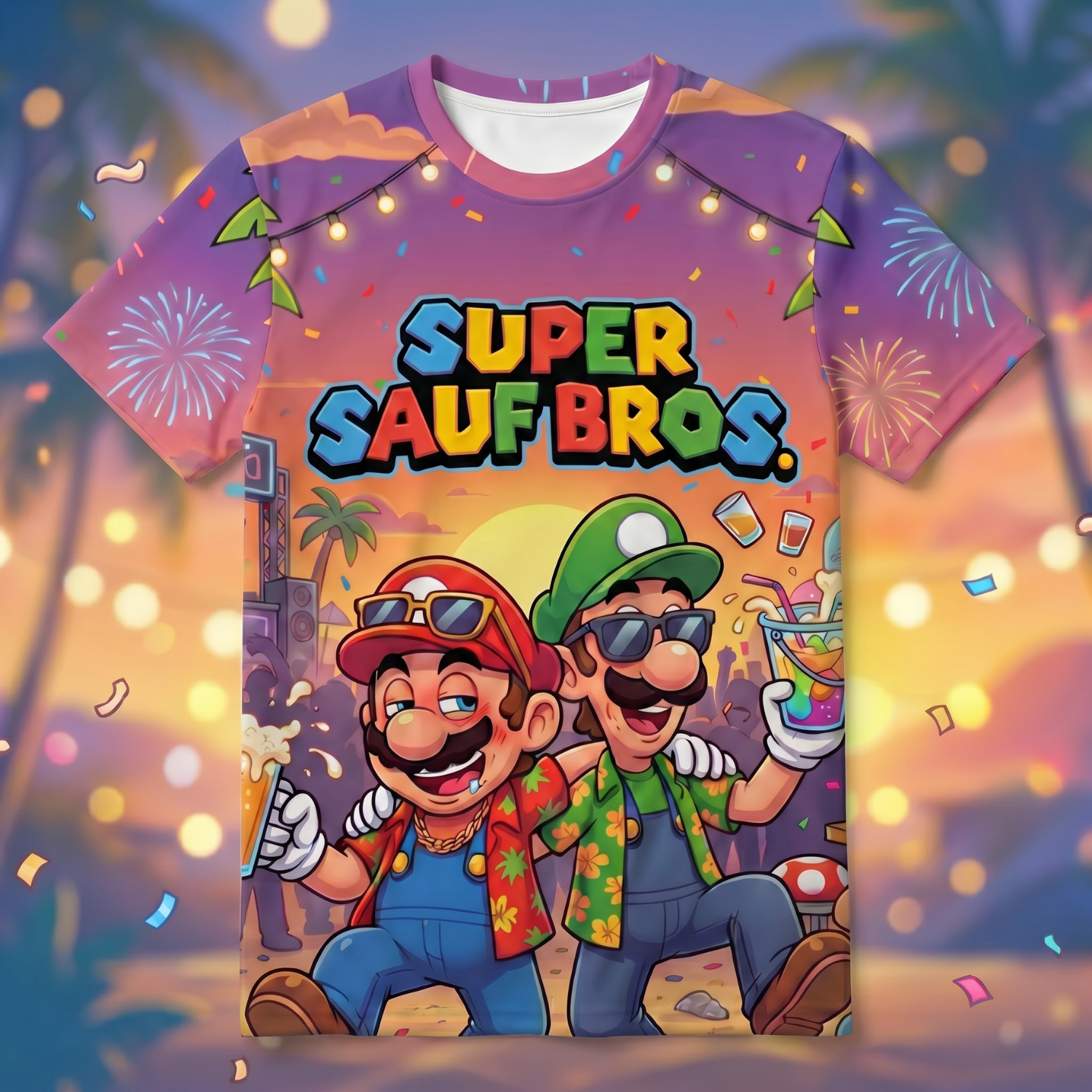 SUPER SAUF BROS - Premium Shirt