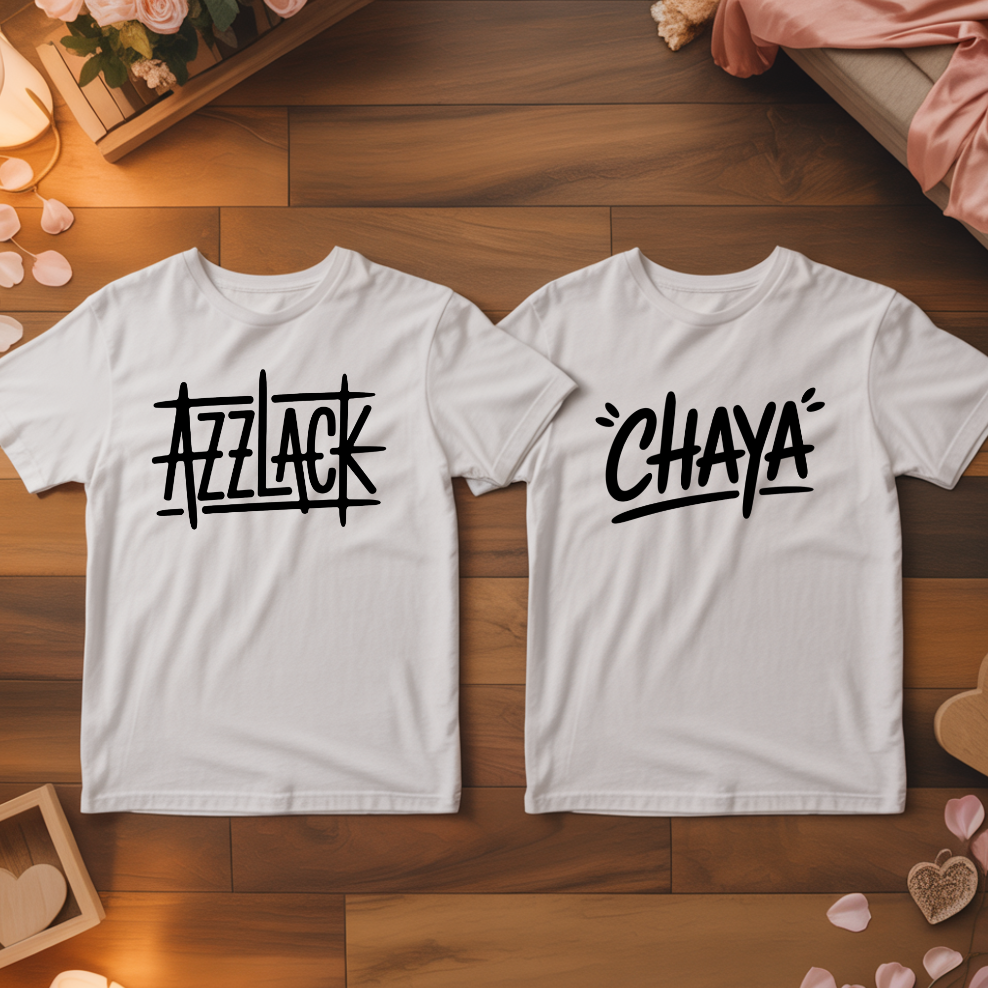 Azzlack x Chaya - <tc>Premium T-shirt</tc> Bundle for couples