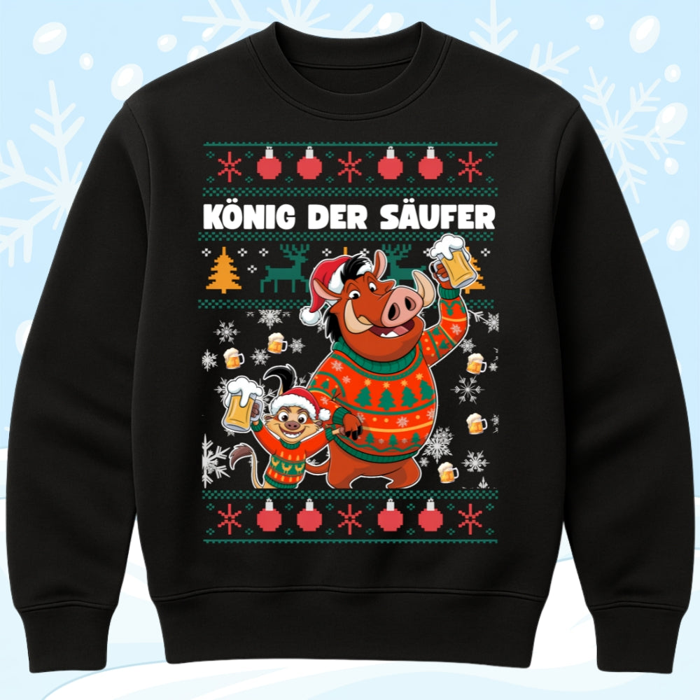 KÖNIG DER SÄUFER - Premium Sweater