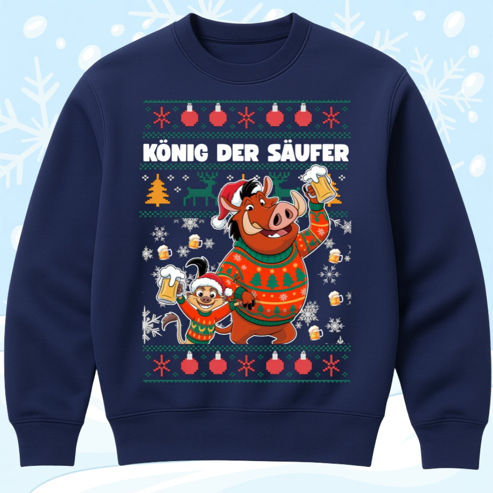 KÖNIG DER SÄUFER - Premium Sweater