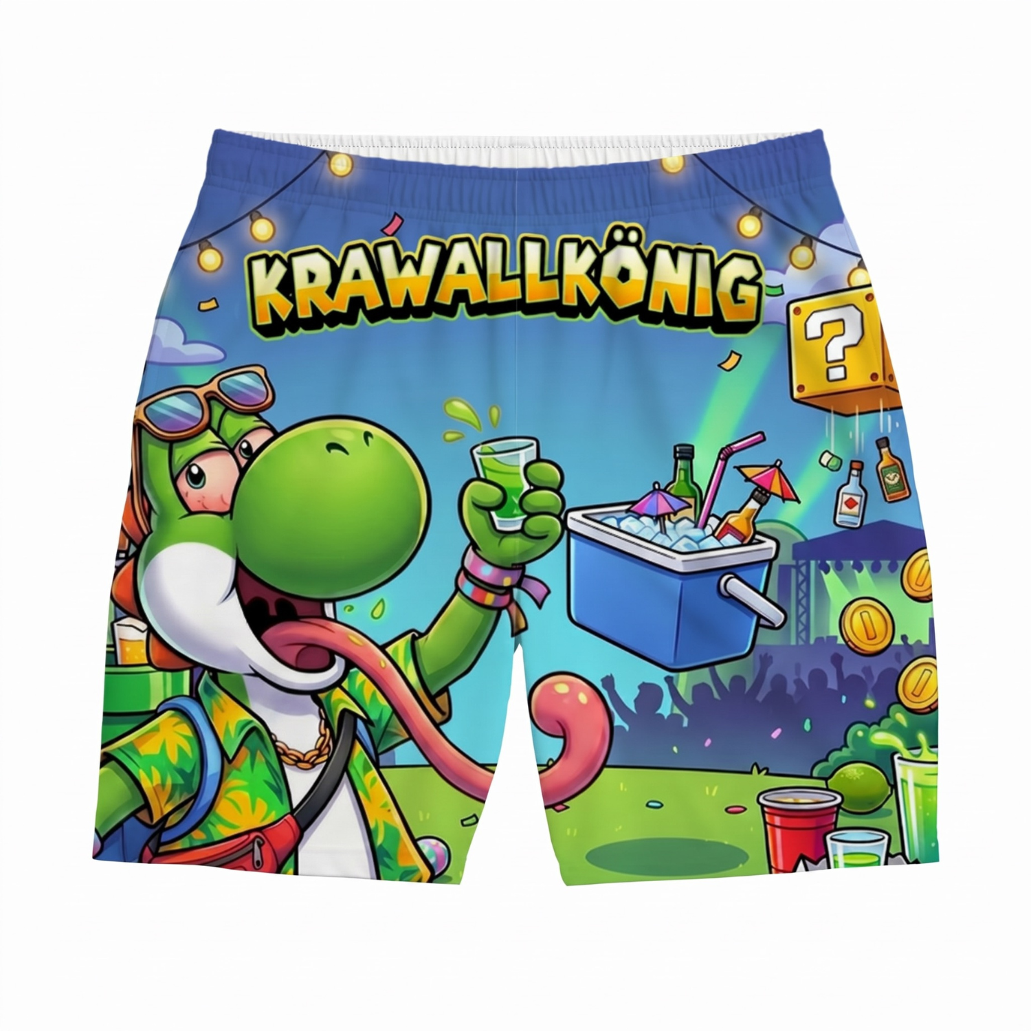 KRAWALLKÖNIG - Badehose