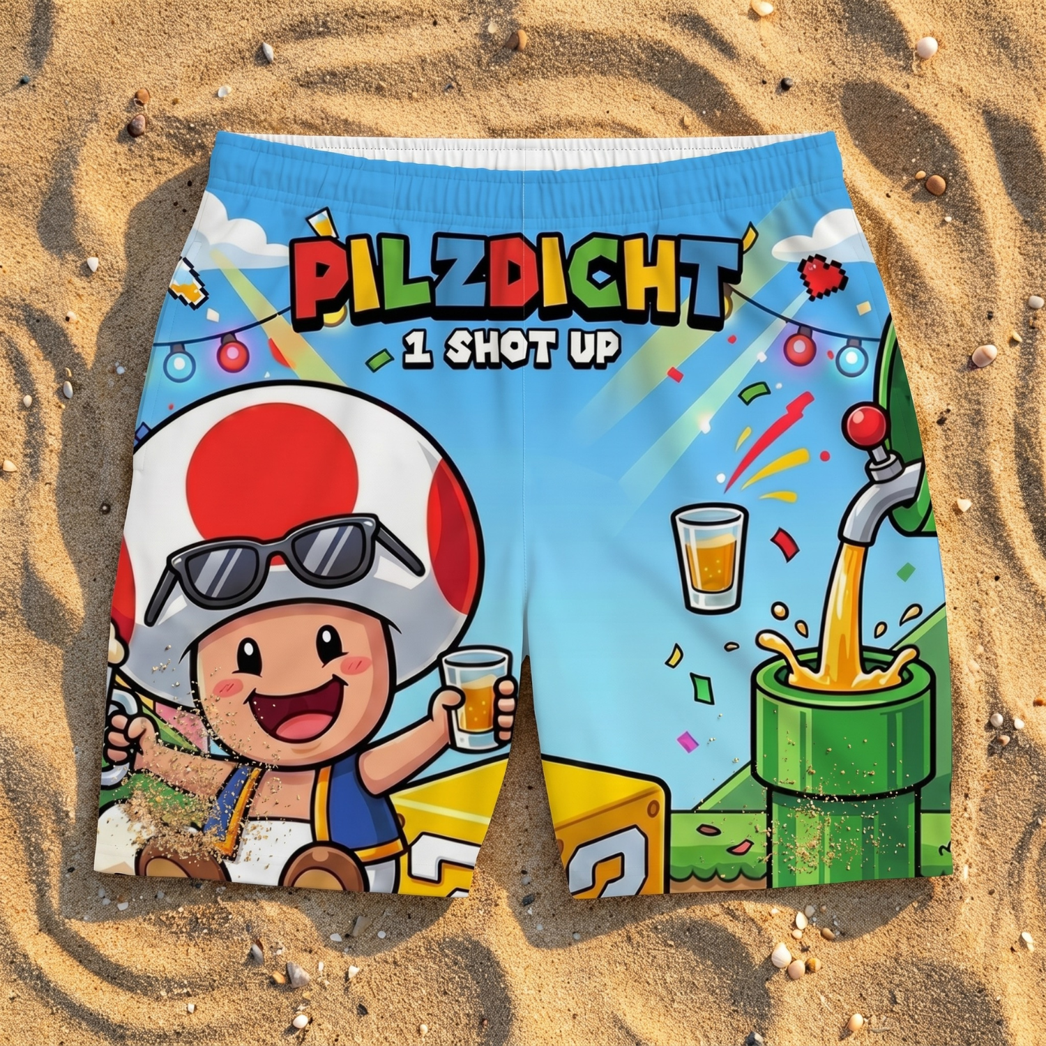 PILZDICHT - Badehose