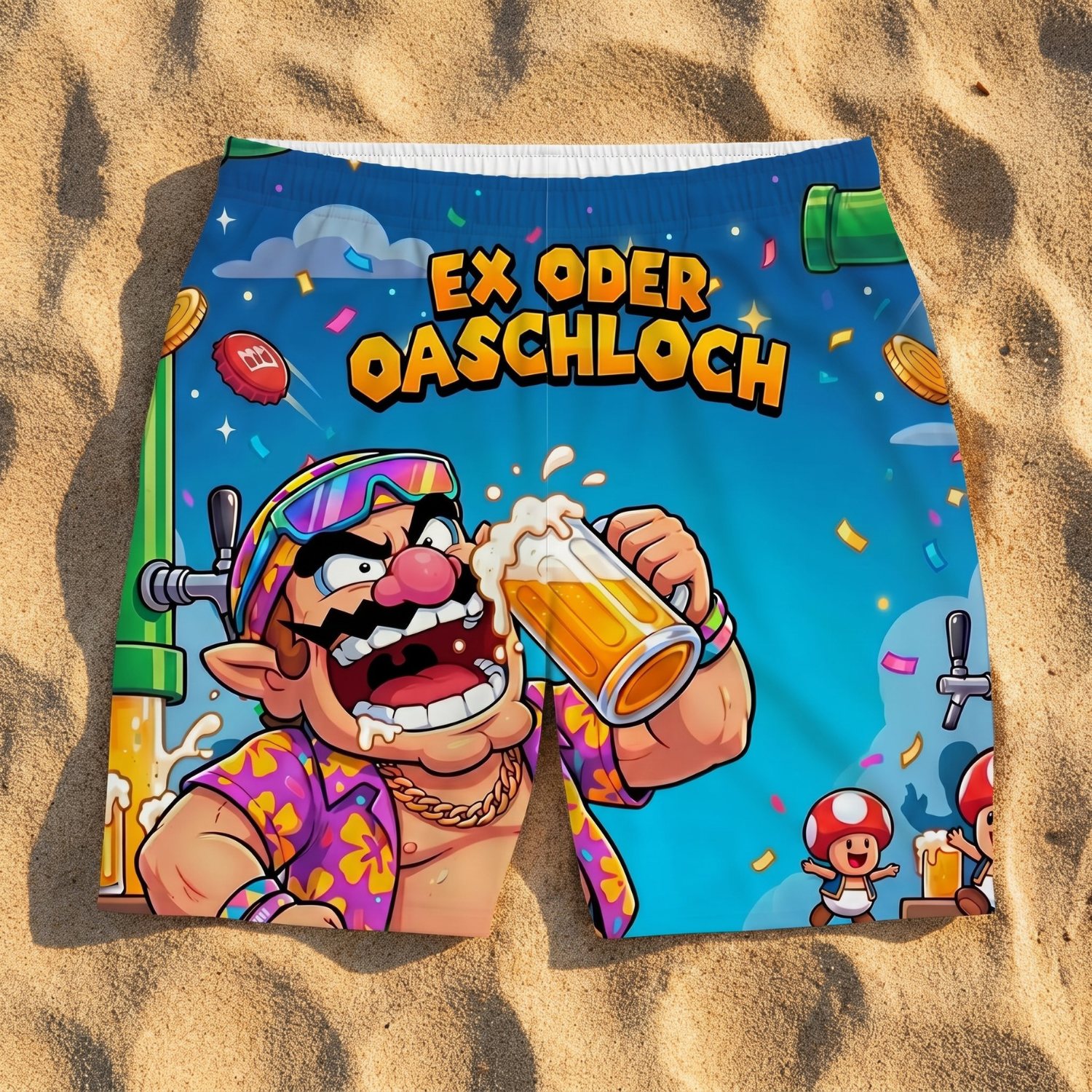 EX ODER OASCHLOCH - Badehose