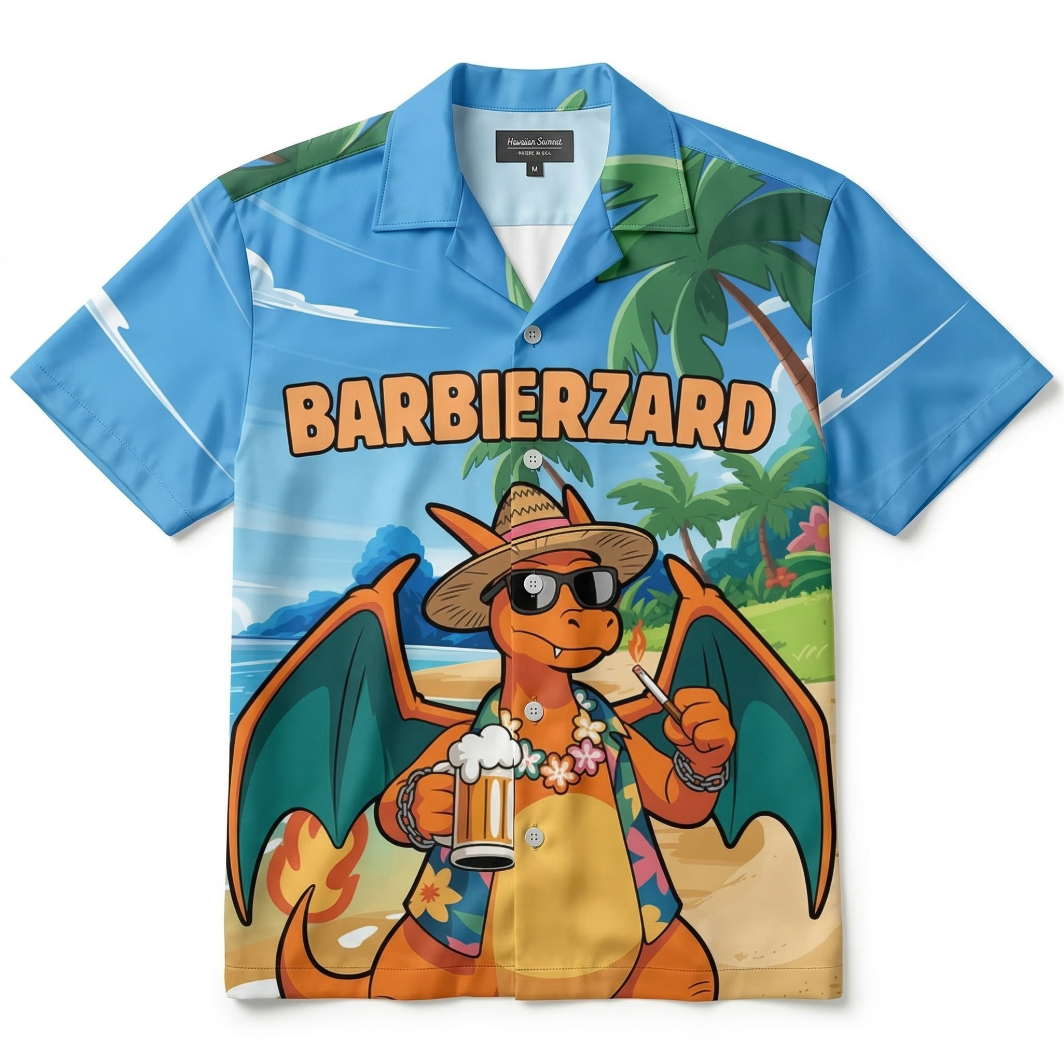 BARBIERZARD - Hawaiian Shirt