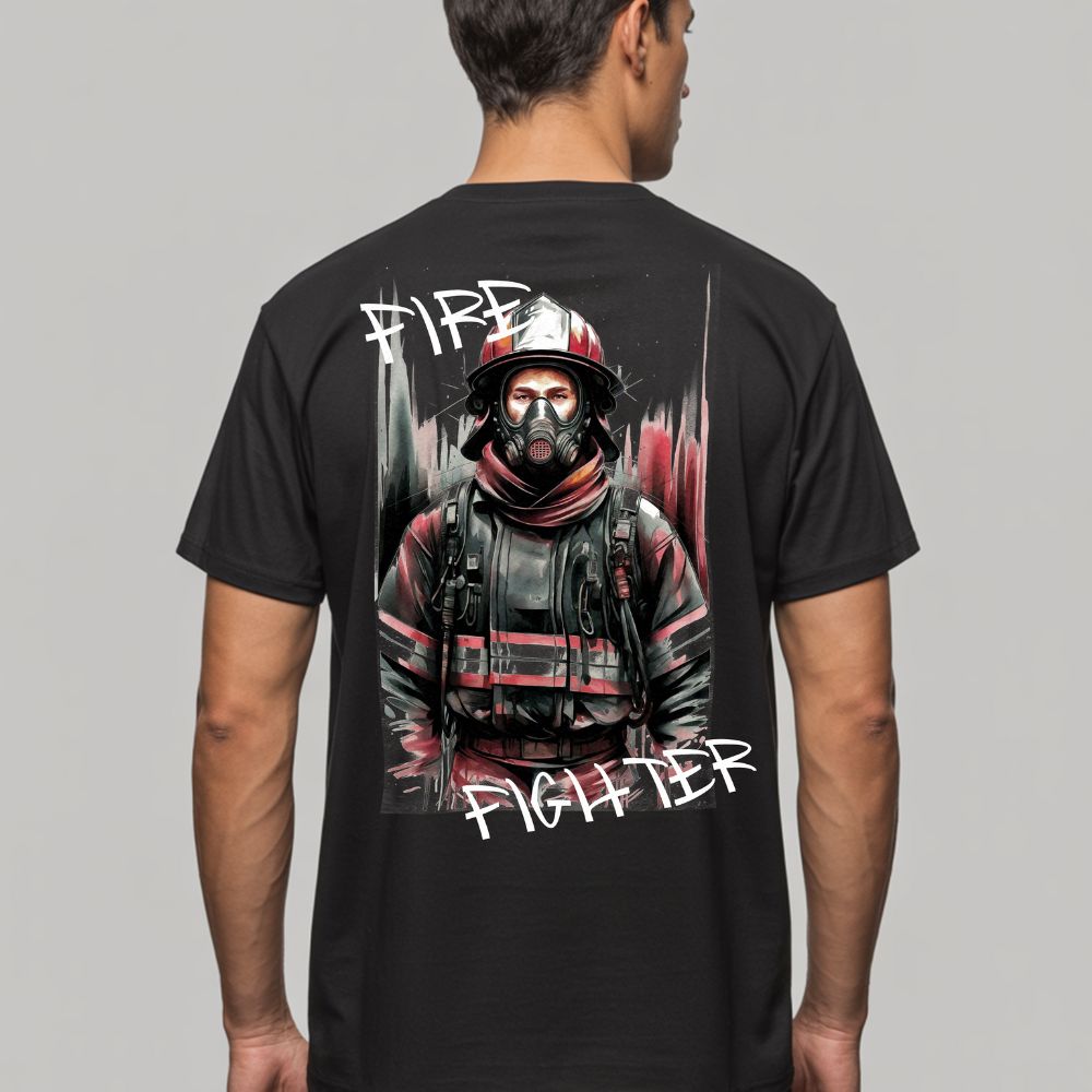 FIRE FIGHTER - Premium Oversize Shirt
