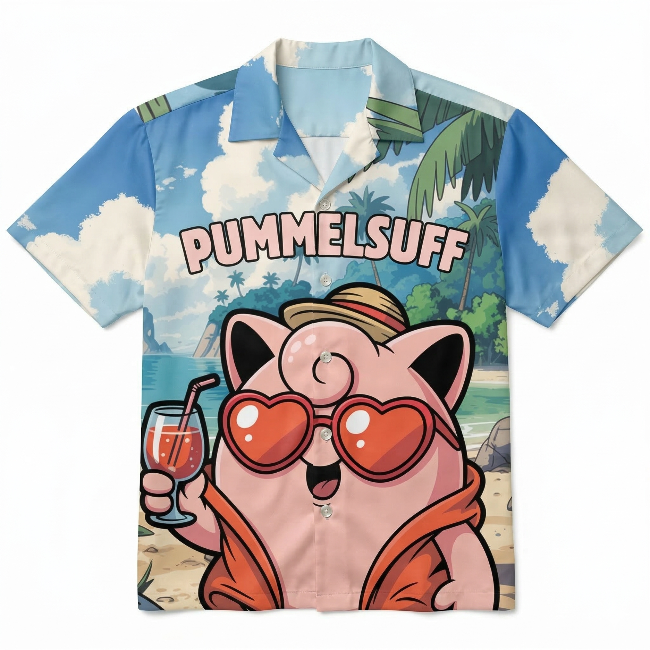 PUMMELSUFF - Hawaiihemd