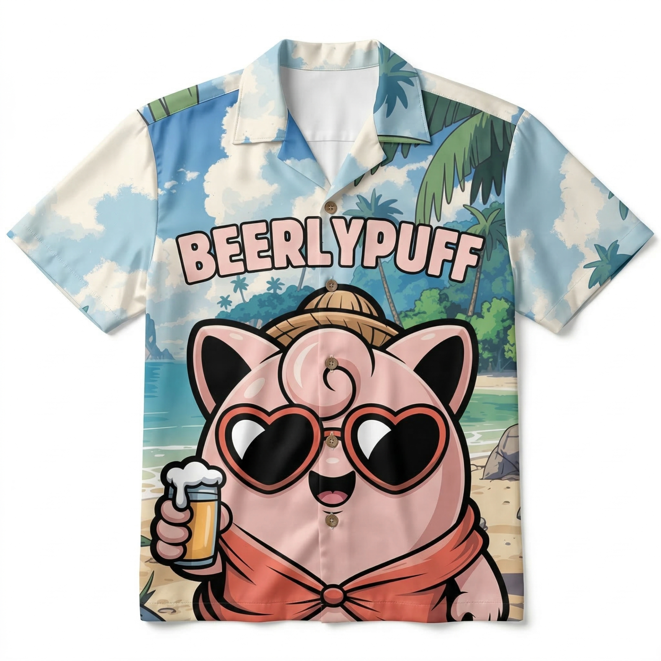BEERLYPUFF - Hawaiian Shirt