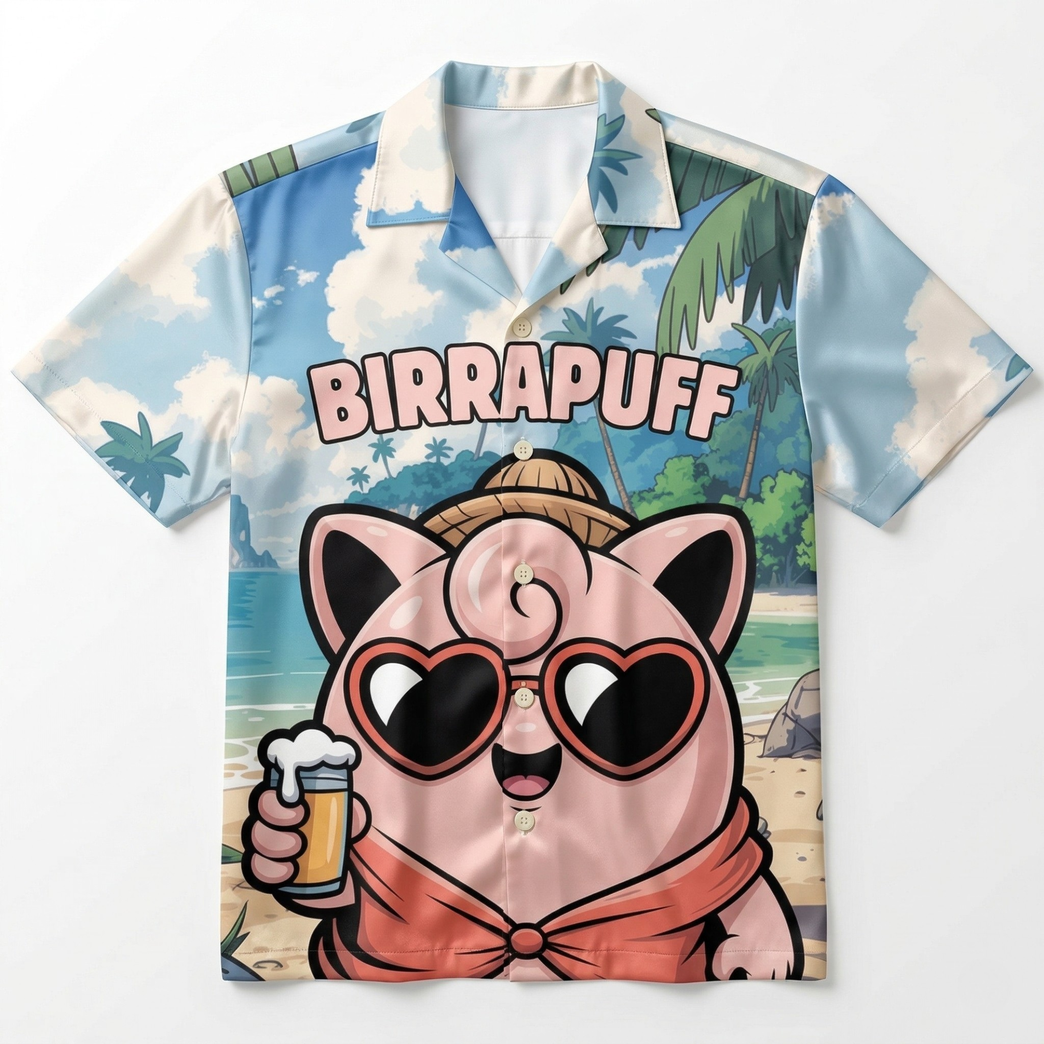 BIRRAPUFF - Hawaiian Shirt