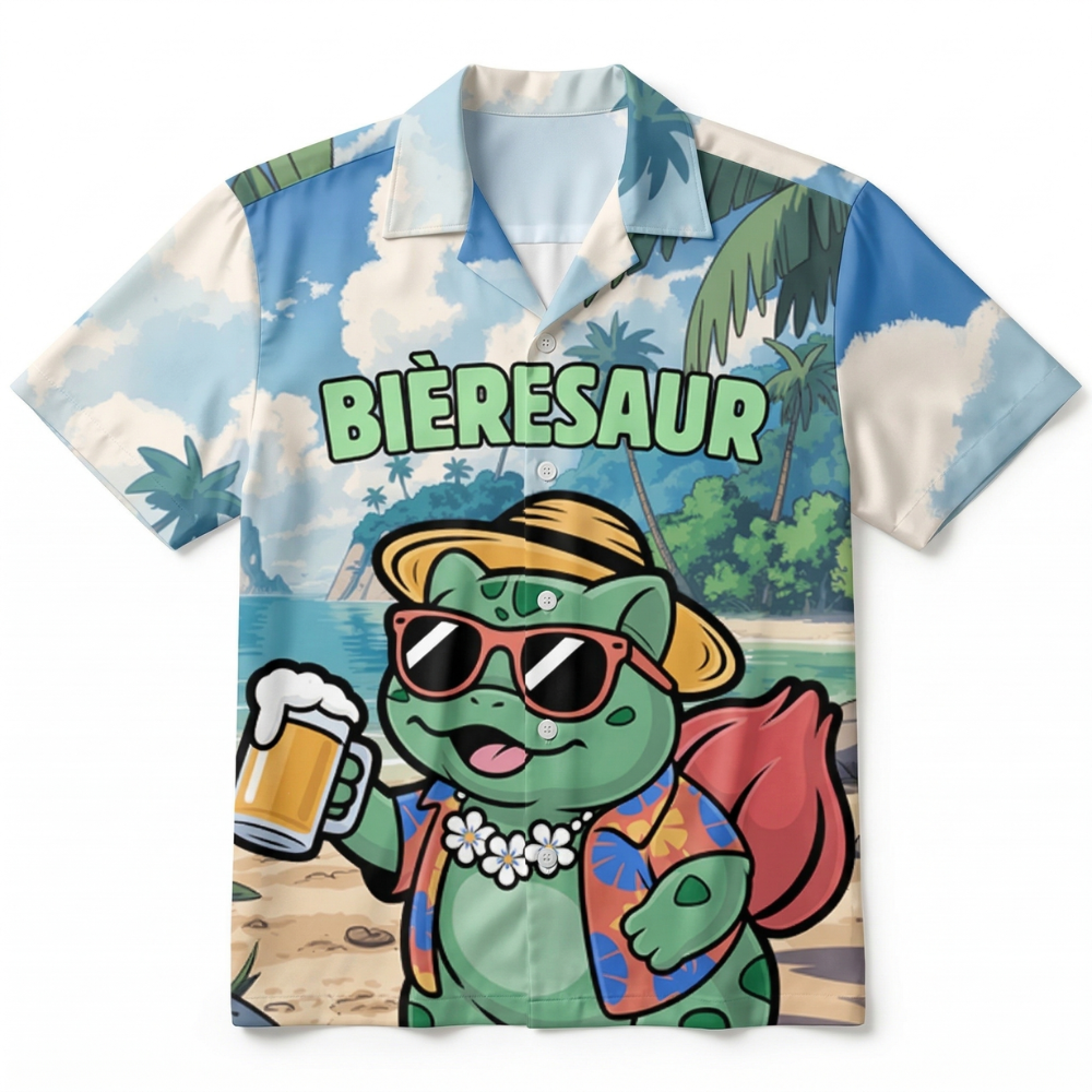 BIÈRESAUR - Hawaiian Shirt