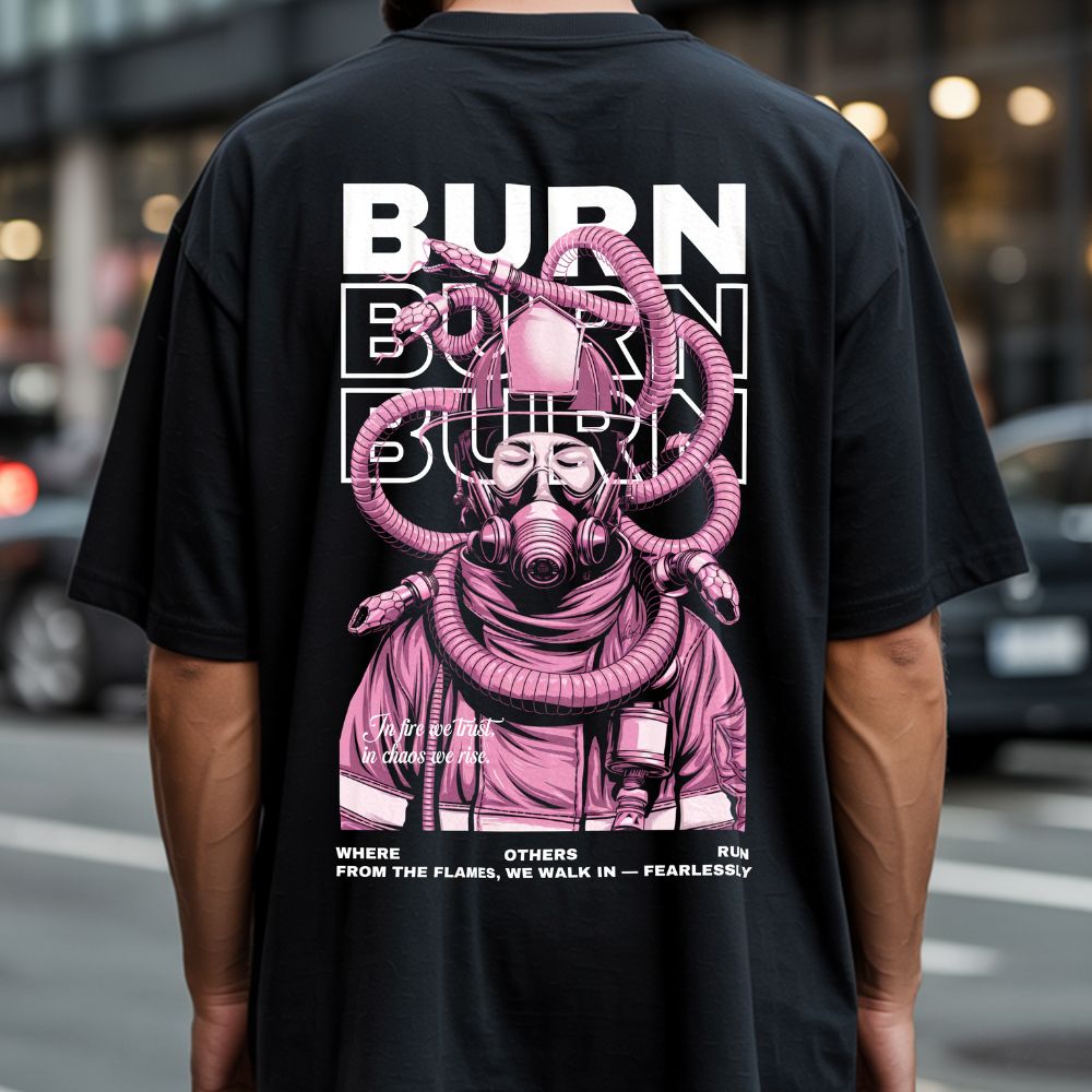 BURN - Premium Oversize Shirt