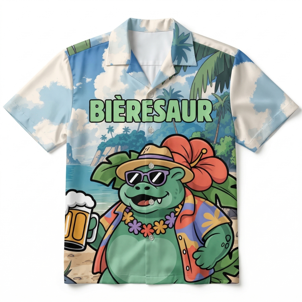 BIÈRESAUR - Hawaiian Shirt