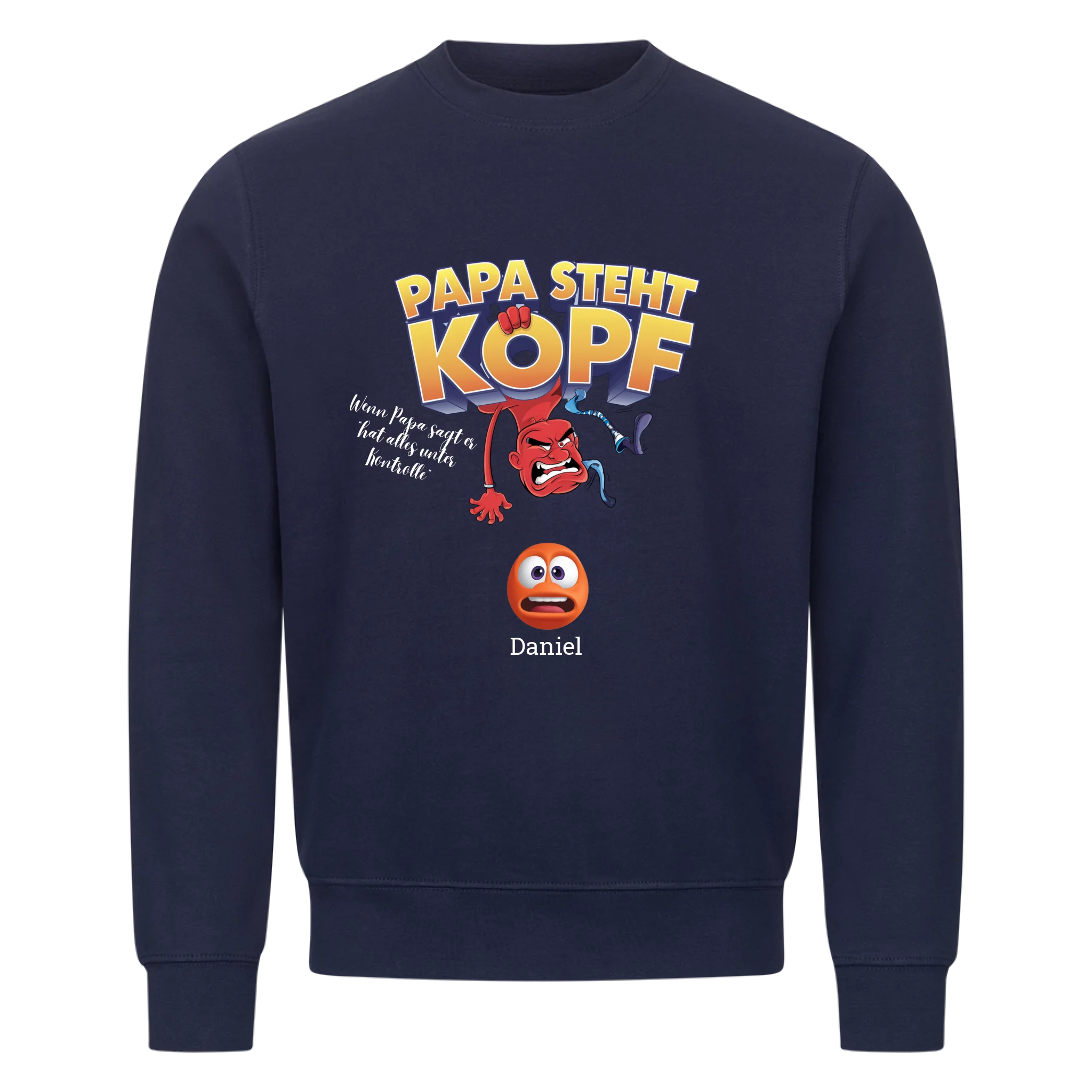 Papa steht Kopf - personalisierbar