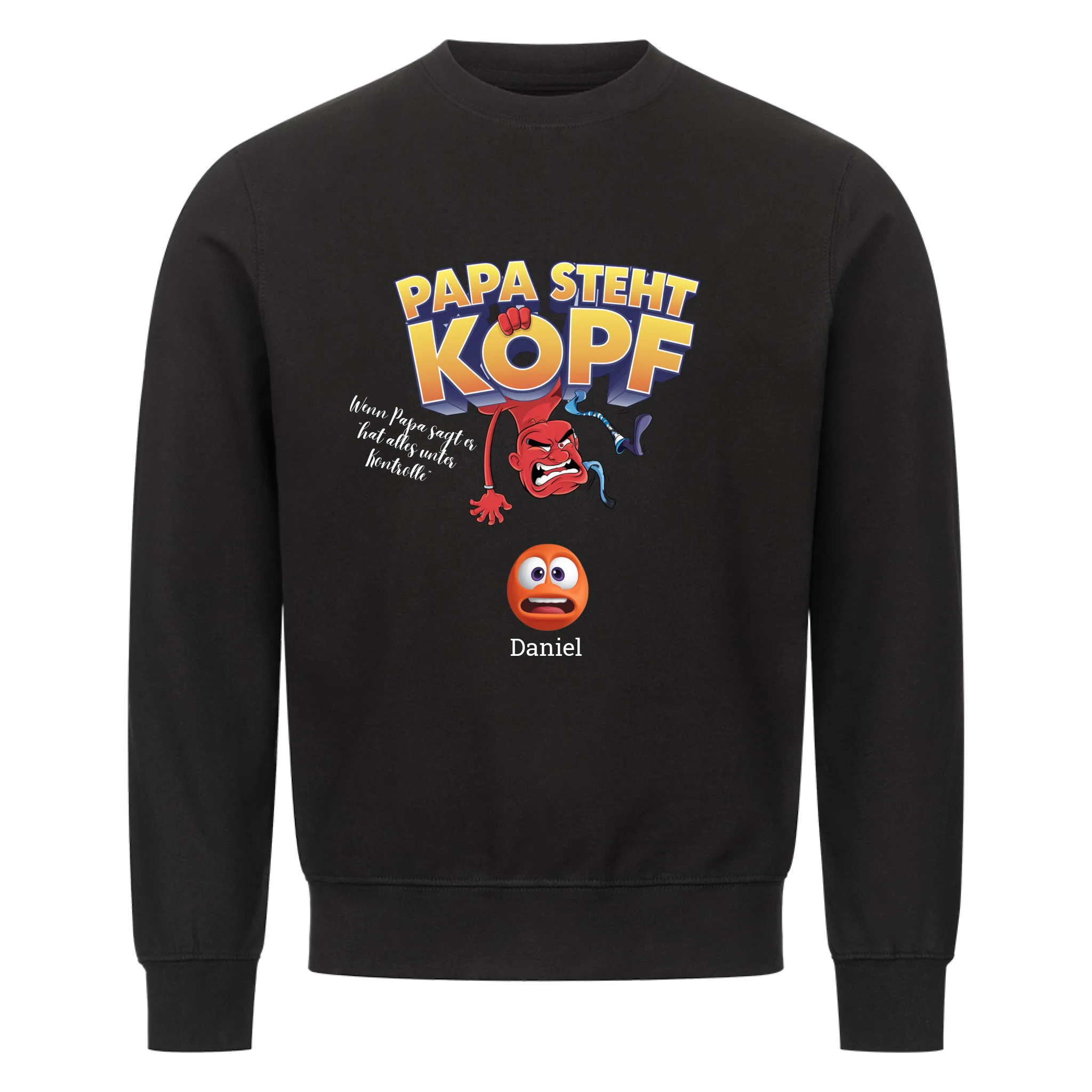 Papa steht Kopf - personalisierbar