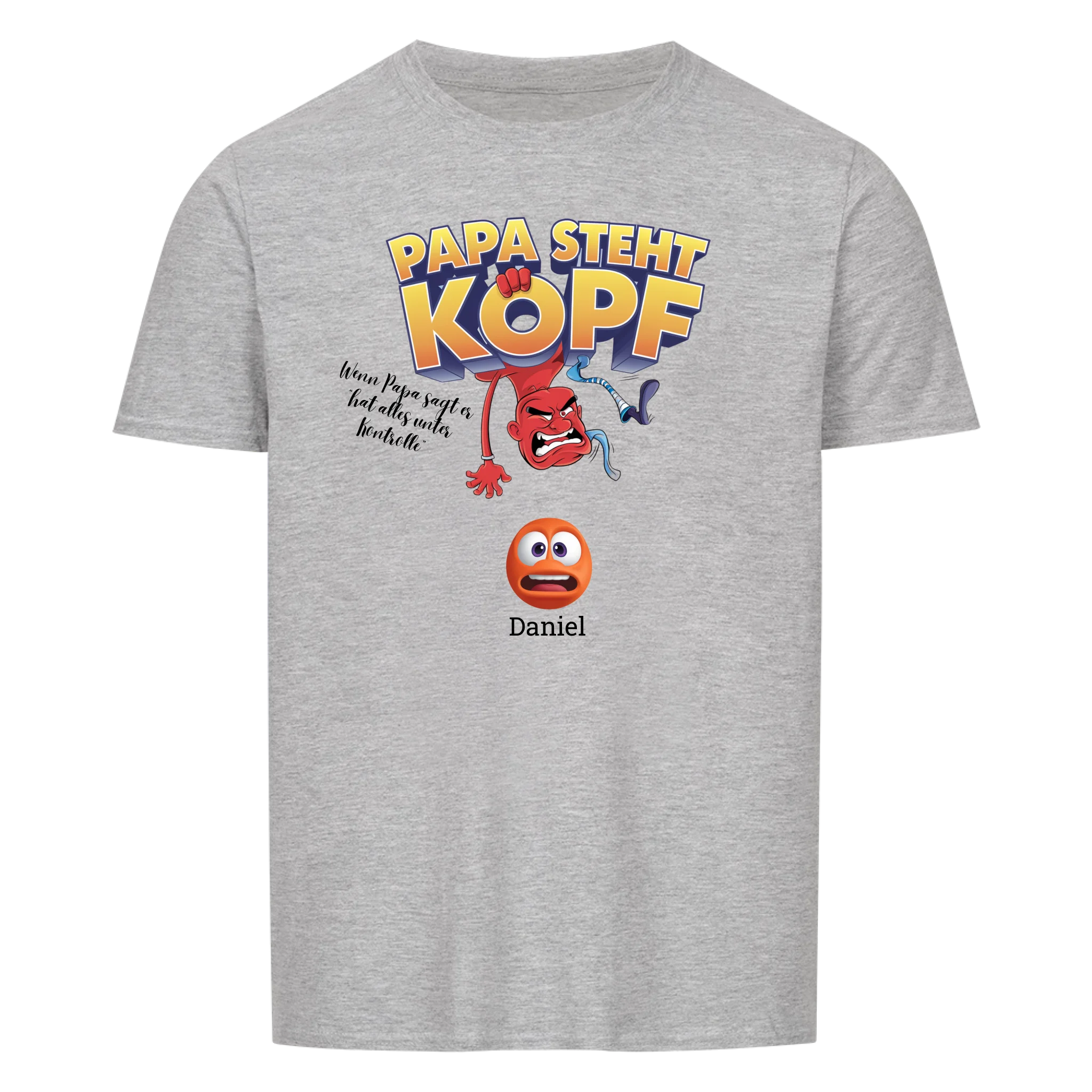 Papa steht Kopf - personalisierbar