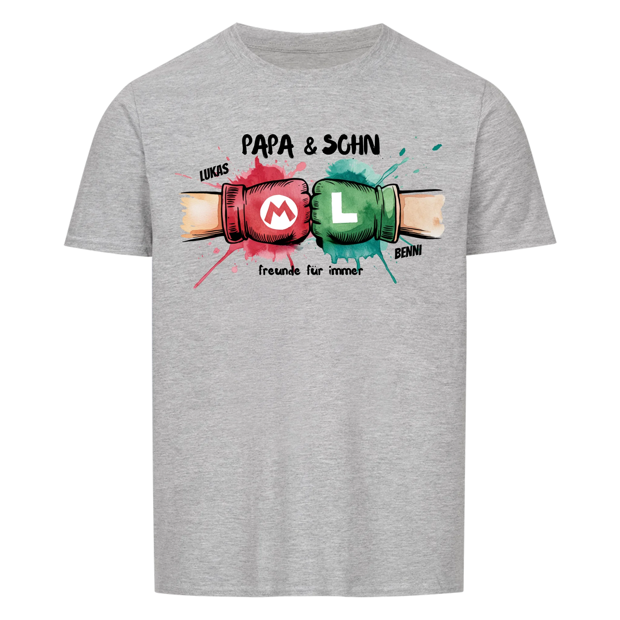 Papa & Sohn - personalisierbar 2