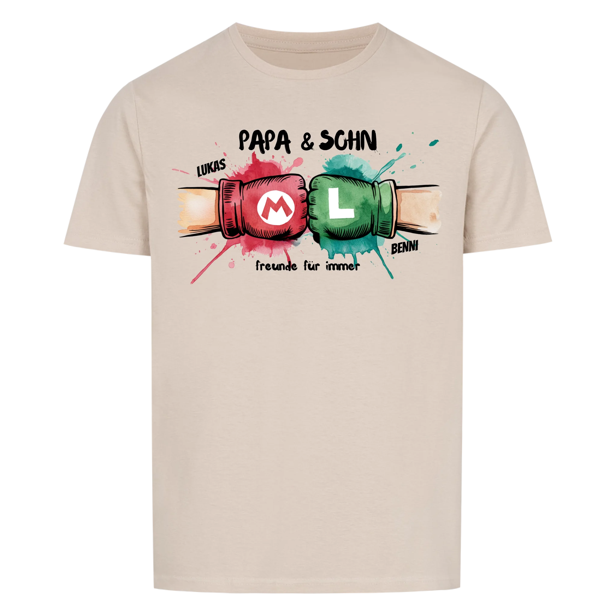 Papa & Sohn - personalisierbar 2