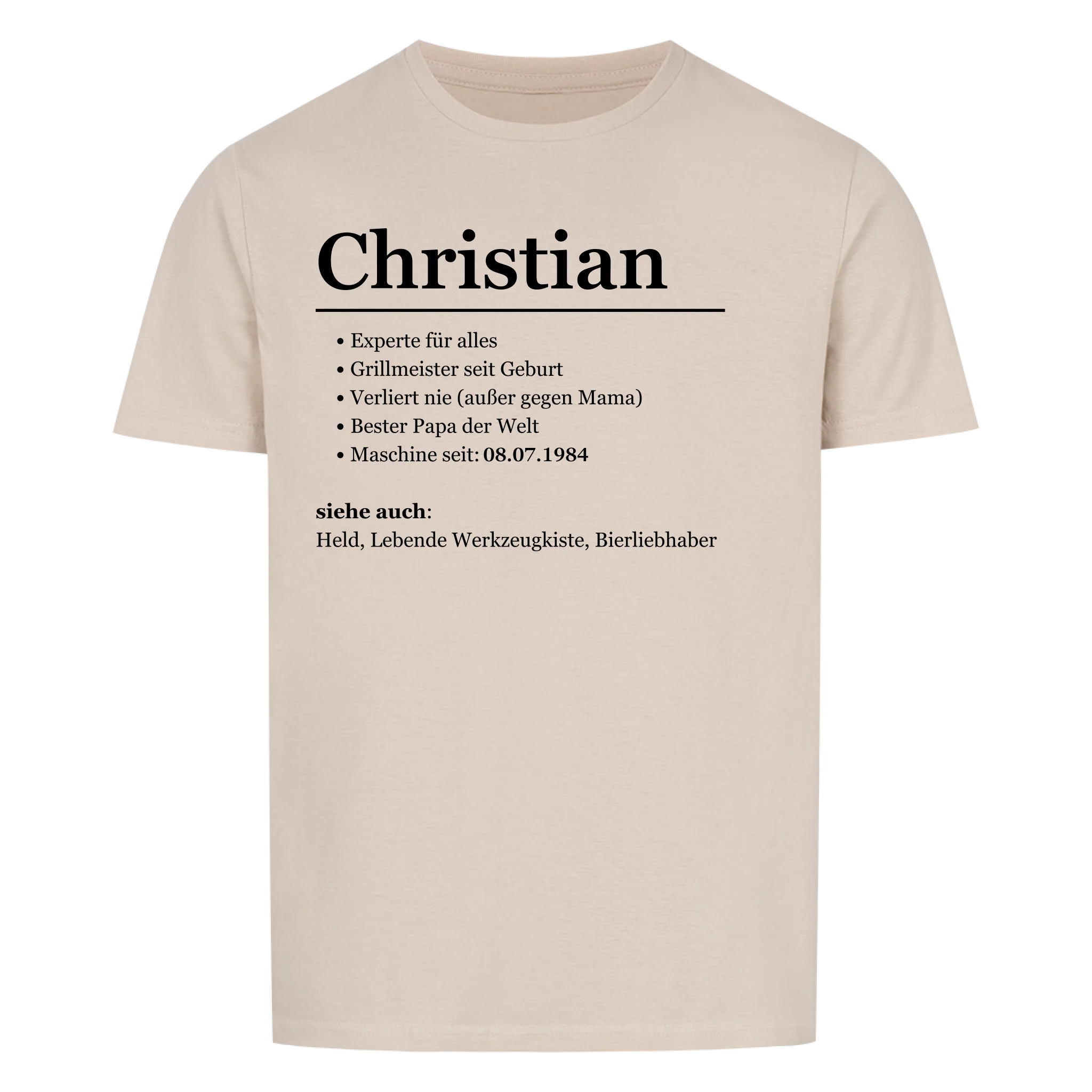 Duden Eintrag - personalisierbar