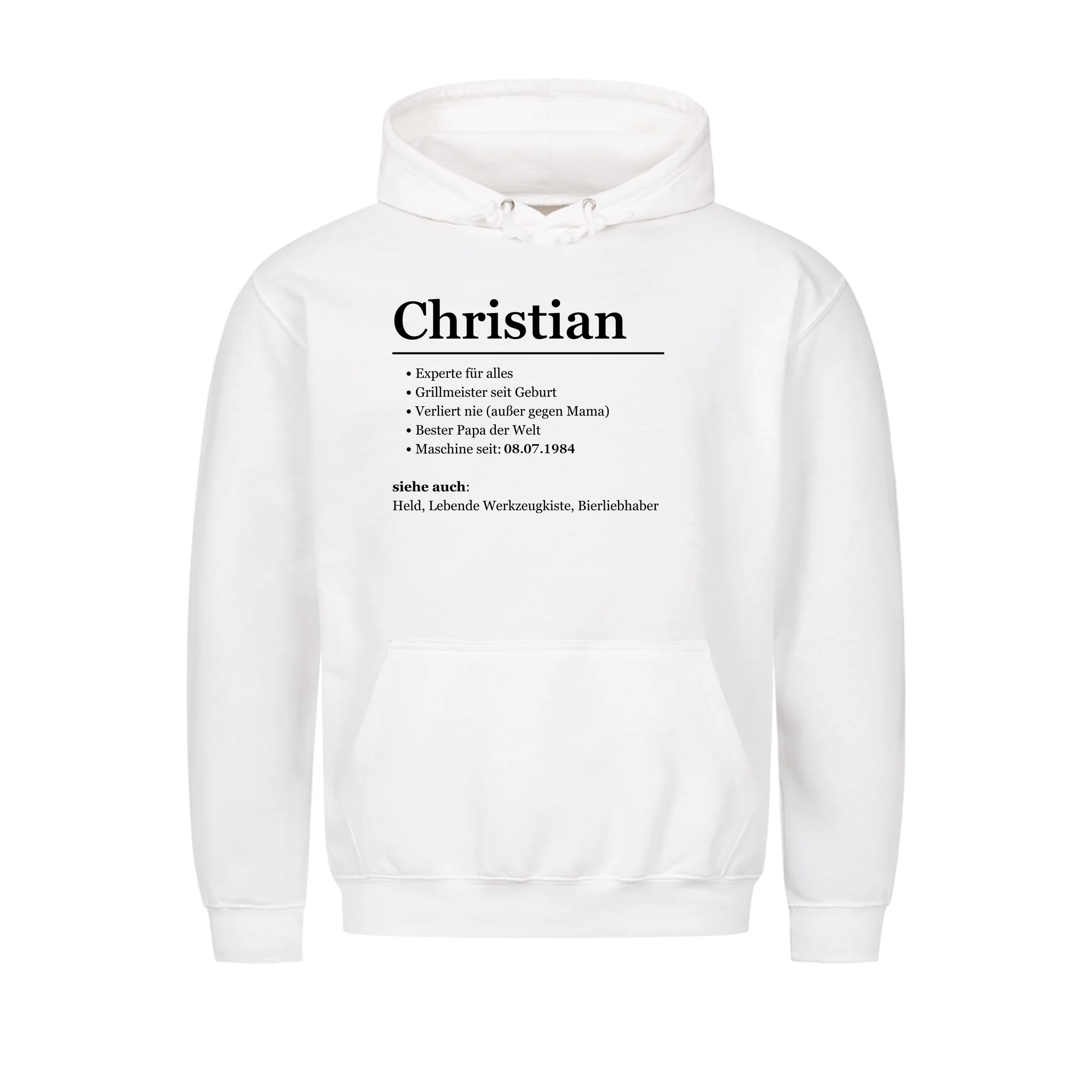 Duden Eintrag - personalisierbar