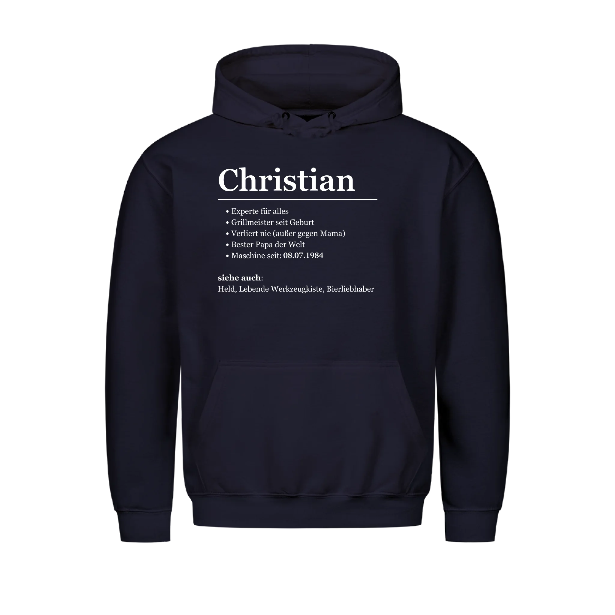 Duden Eintrag - personalisierbar