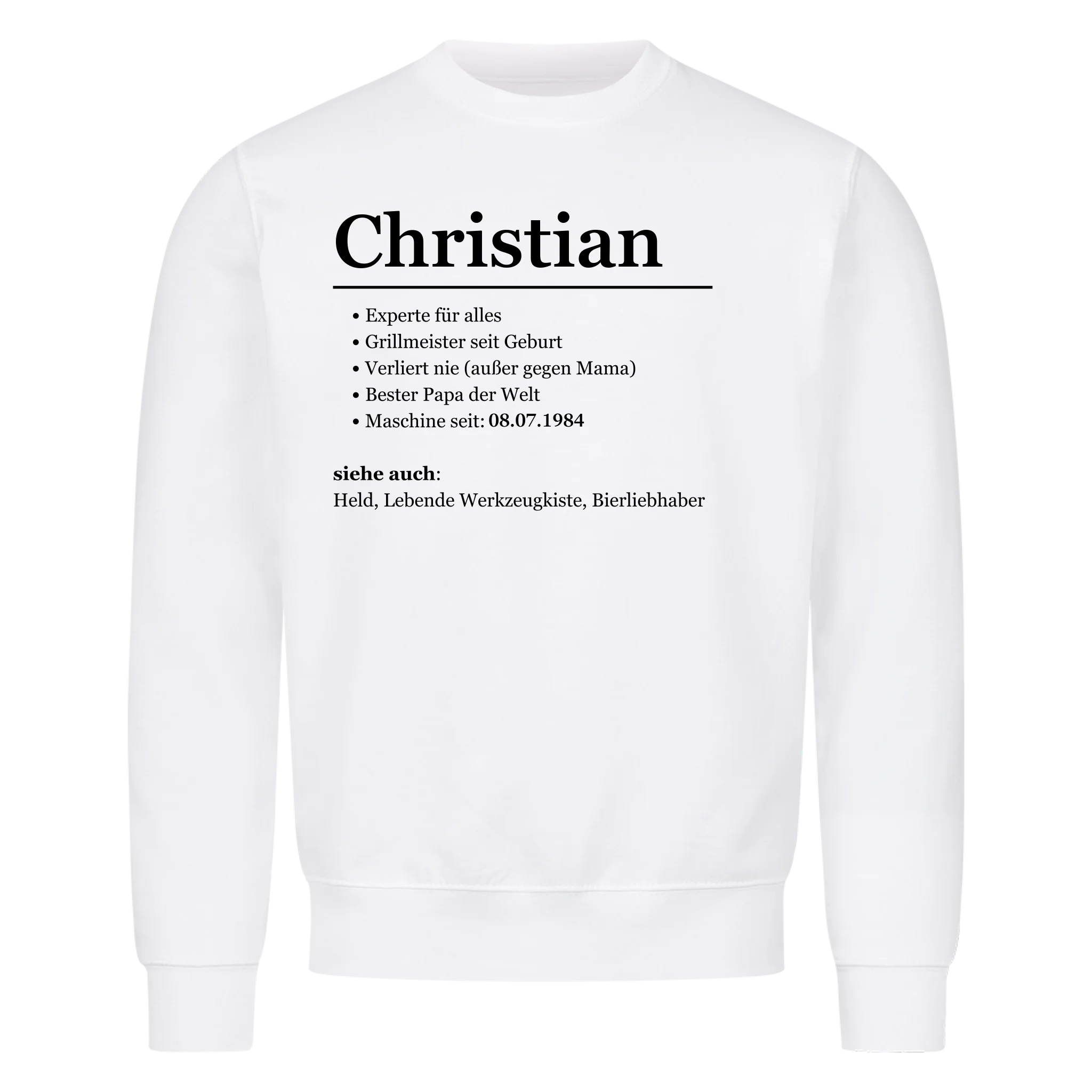 Duden Eintrag - personalisierbar