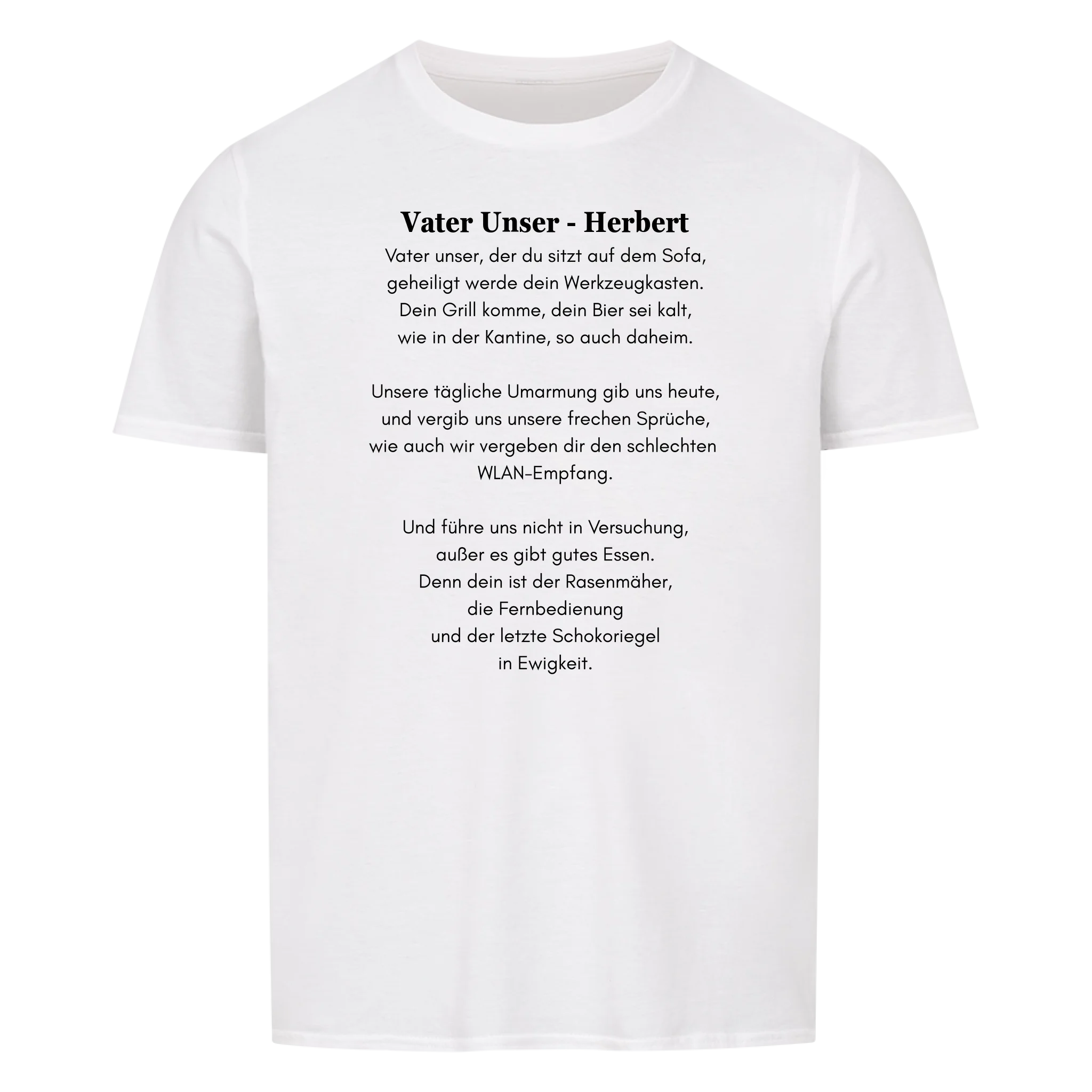 Vater Unser - personalisierbar