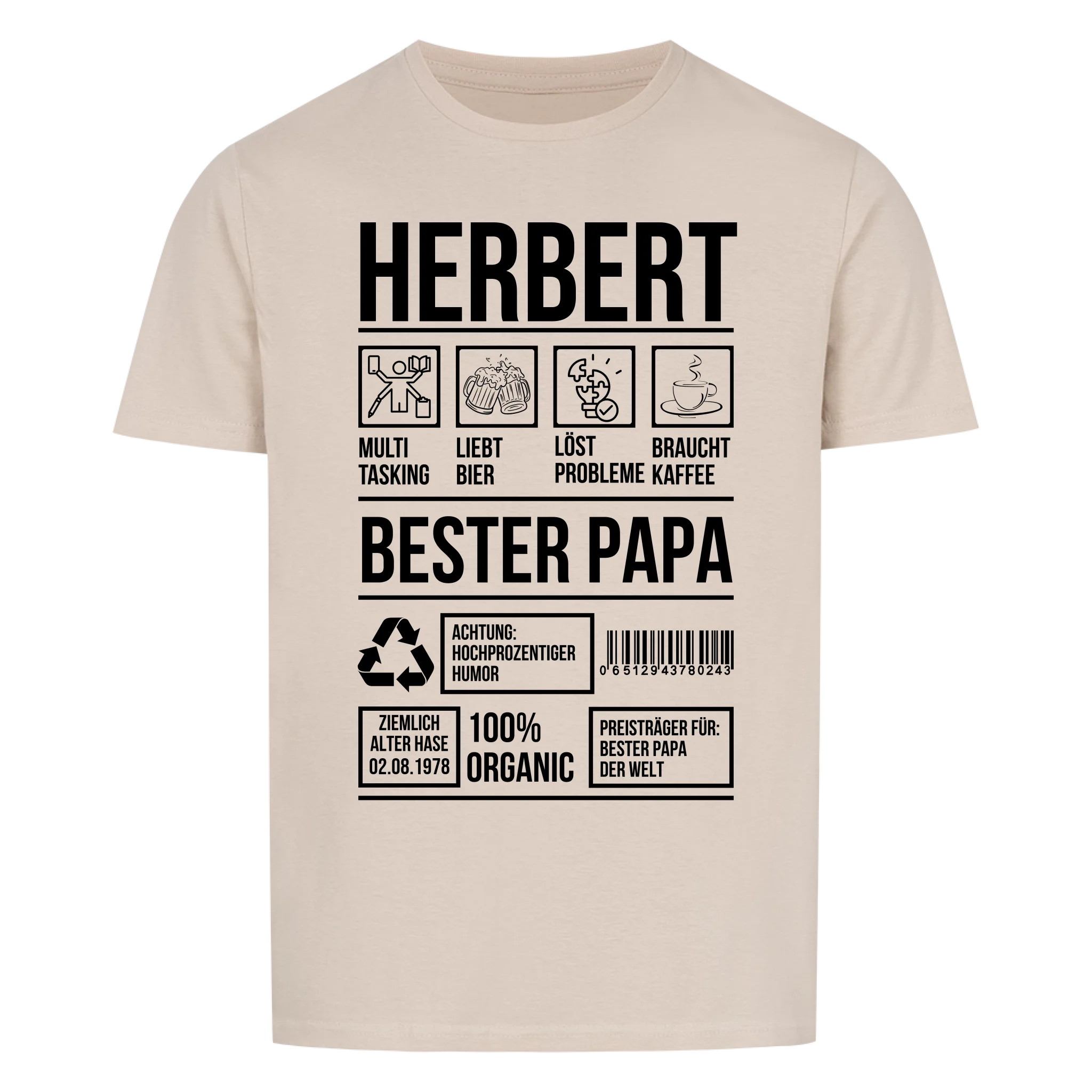 Bester Papa - personalisierbar