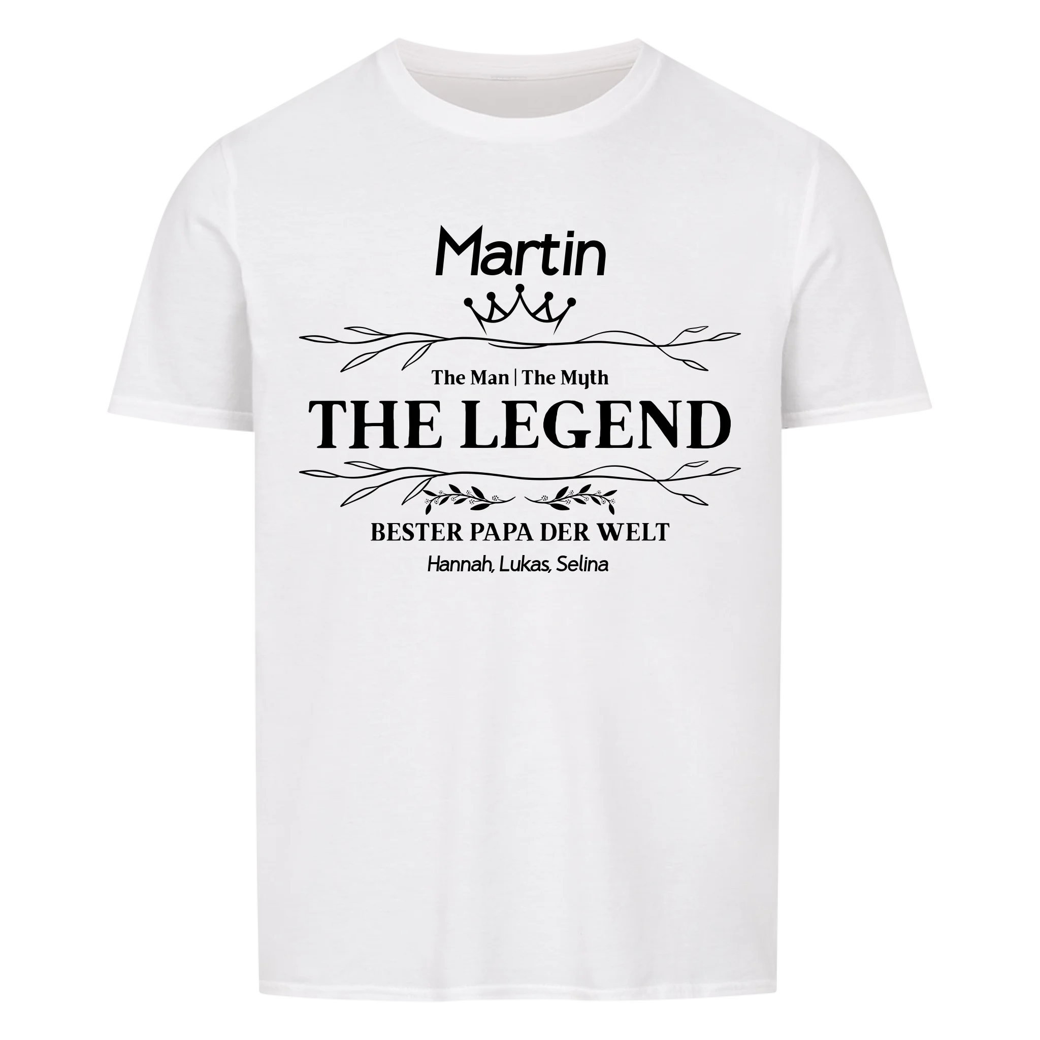 Man Myth Legend - personalisierbar