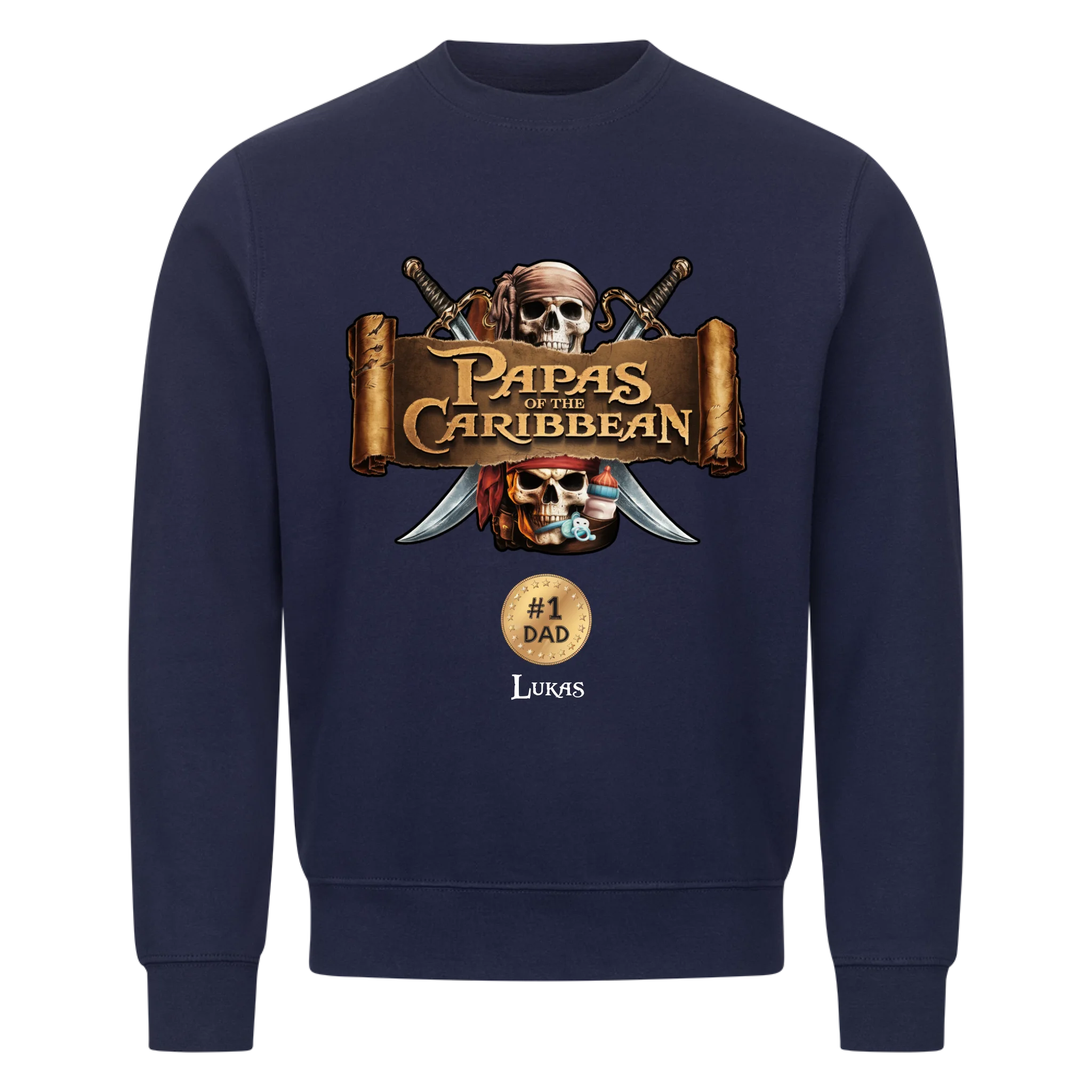 Papas of the Caribbean - personalized