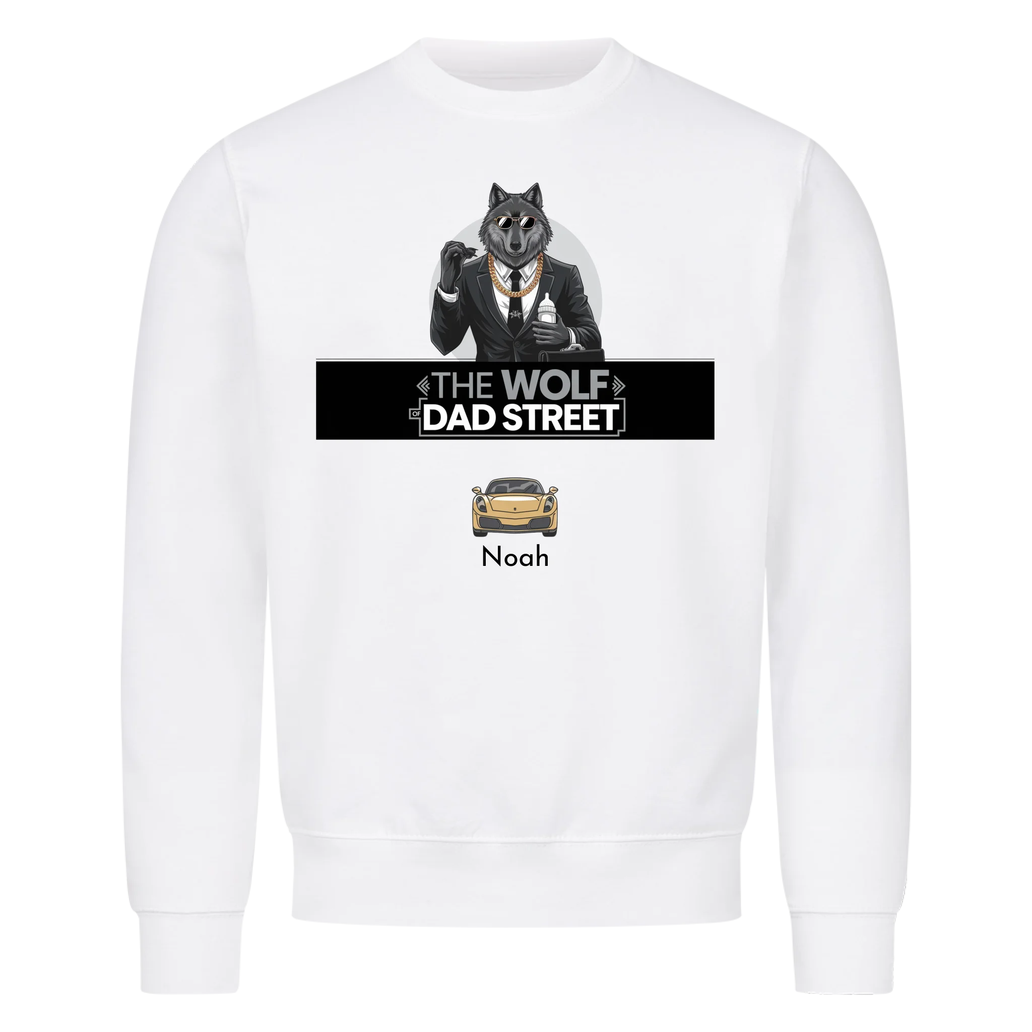 Wolf of Dad Street - personalisierbar