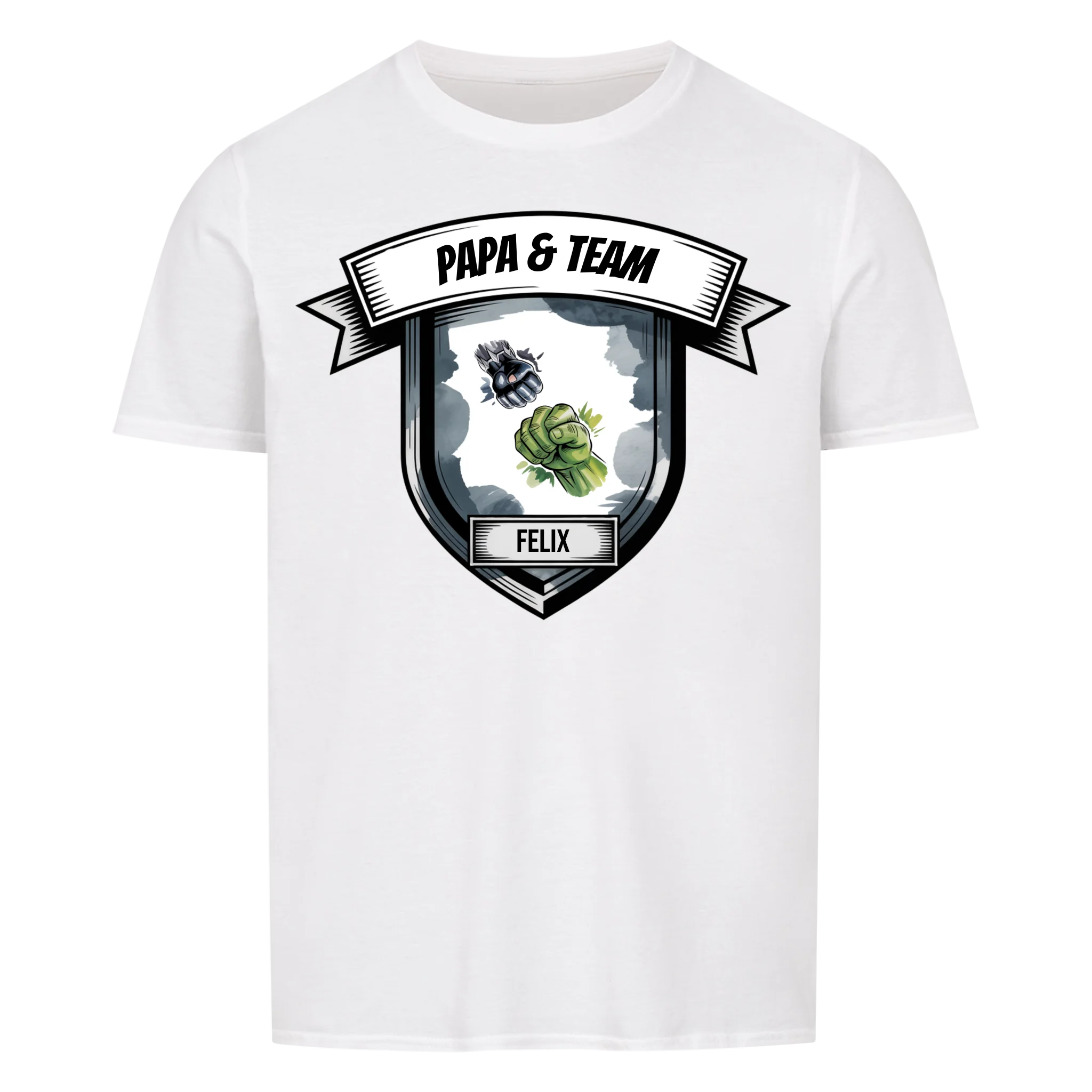 Papa & Team - personalisierbar